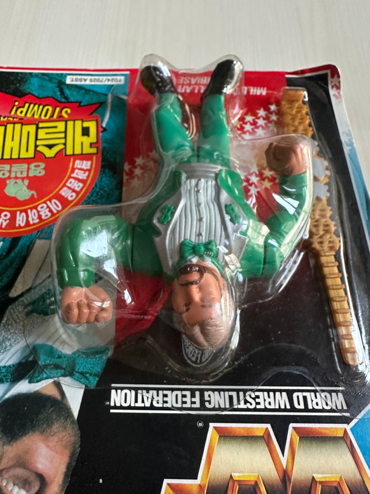 Million Dollar Man Series 2 WWF Hasbro MOC Korean variant