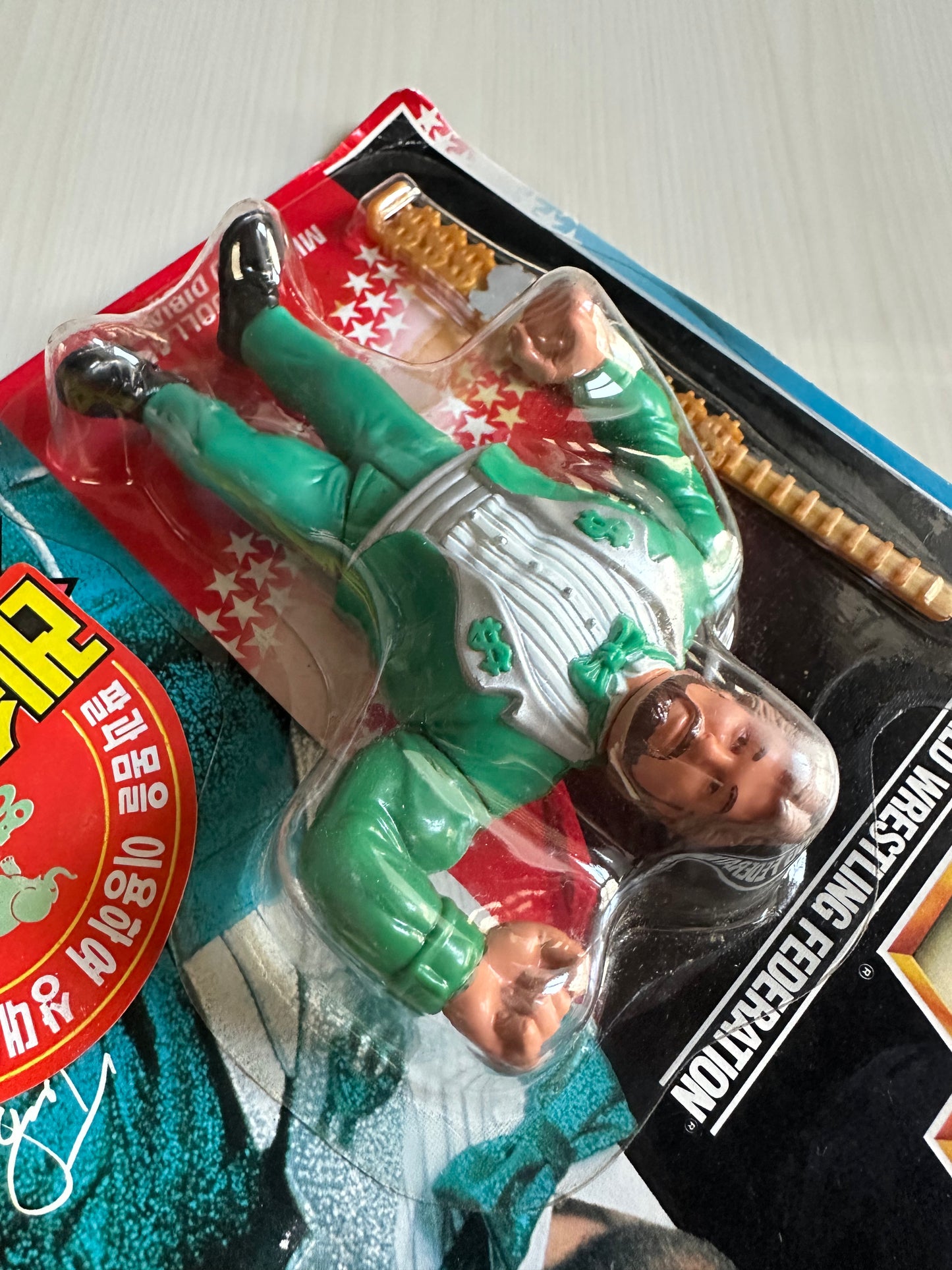Million Dollar Man Series 2 WWF Hasbro MOC Korean variant