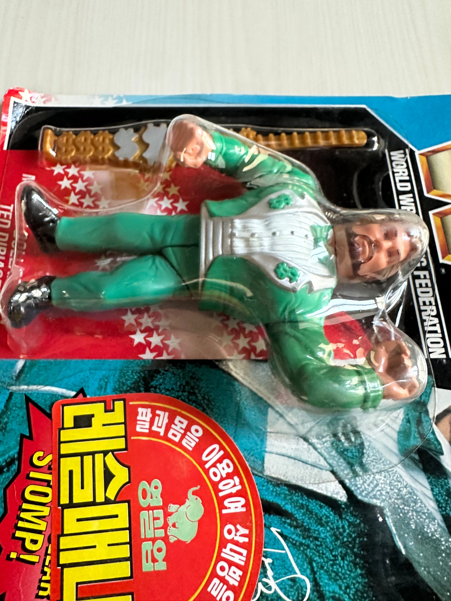 Million Dollar Man Series 2 WWF Hasbro MOC Korean variant