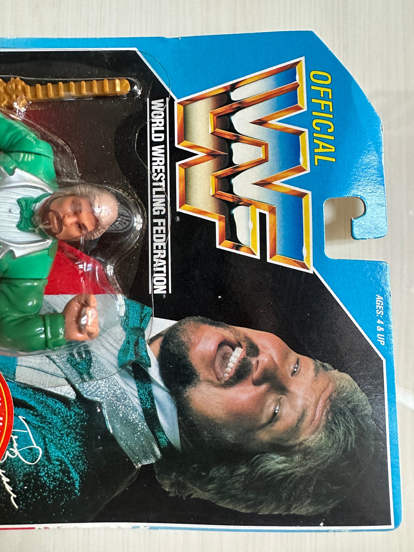 Million Dollar Man Series 2 WWF Hasbro MOC Korean variant