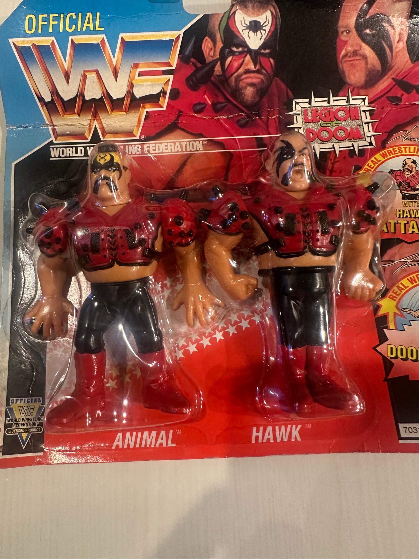 The Legion of Doom Series 2 WWF Hasbro MOC figure