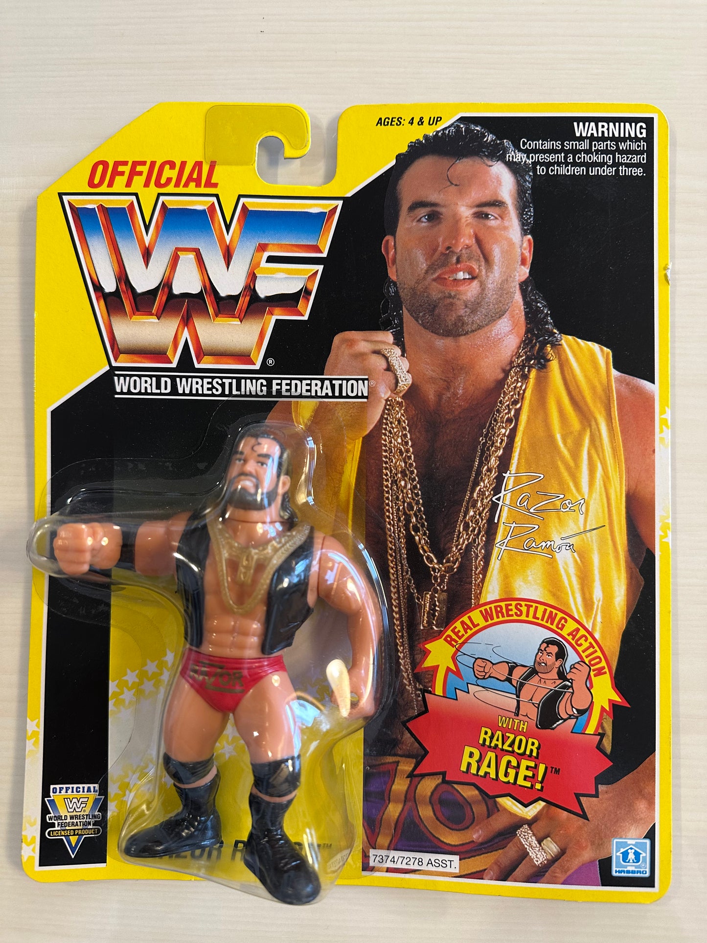 Razor Ramon Series 7 WWF Hasbro