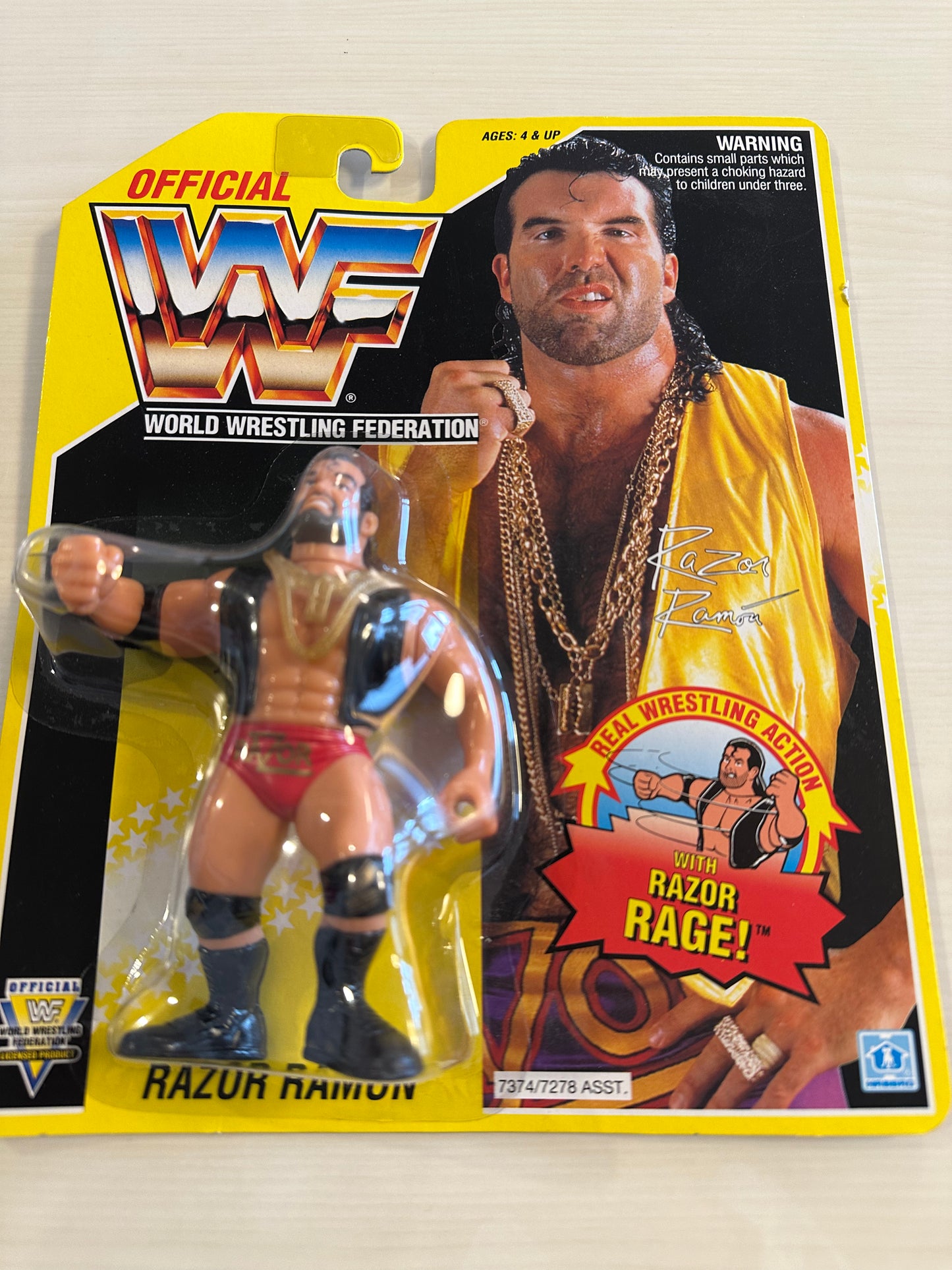 Razor Ramon Series 7 WWF Hasbro