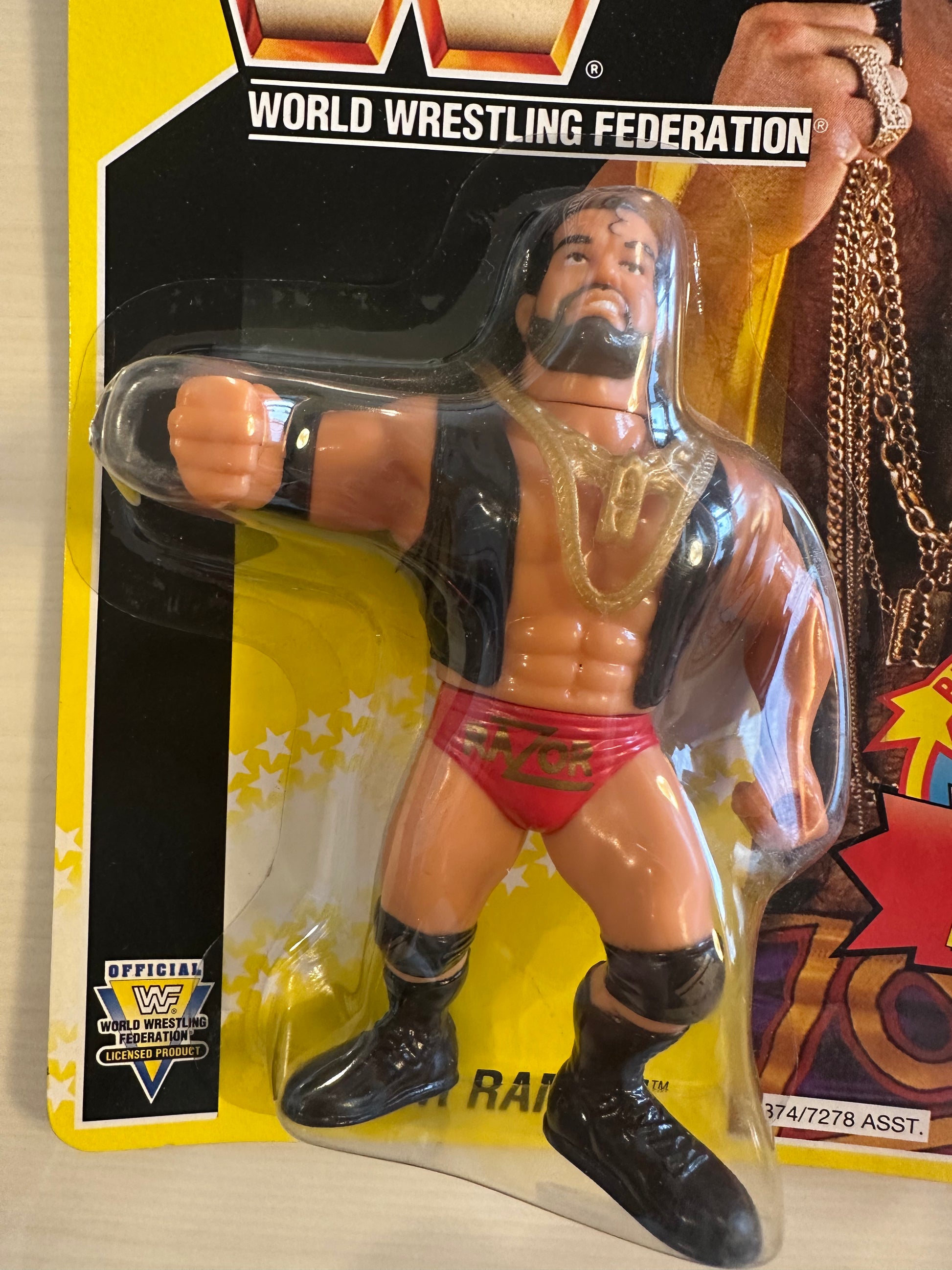 Wwf Fake Razor Ramon Razor Ramon Series 7 WWF Hasbro – retrofigure