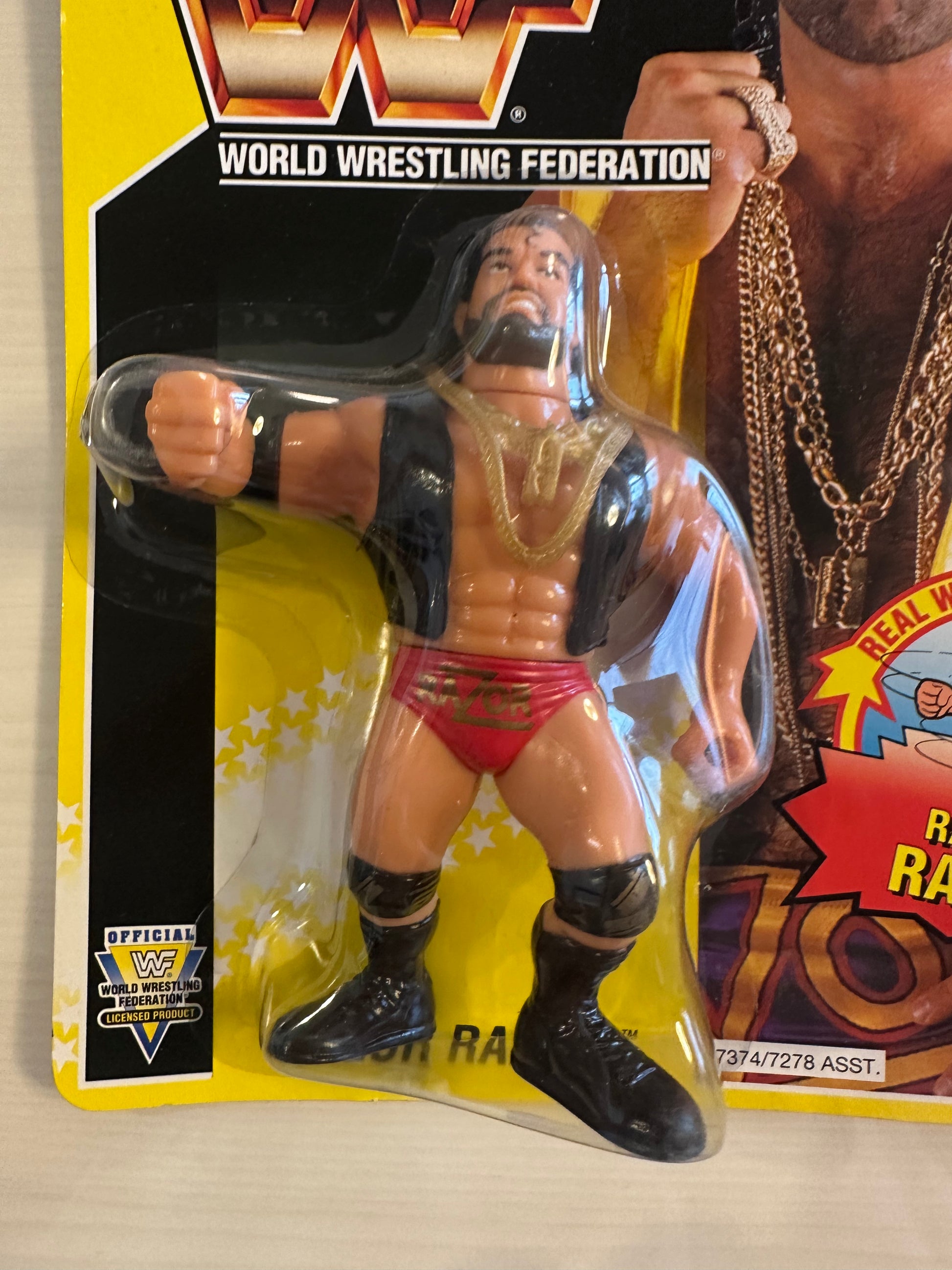 Wwf Fake Razor Ramon Razor Ramon Series 7 WWF Hasbro – retrofigure