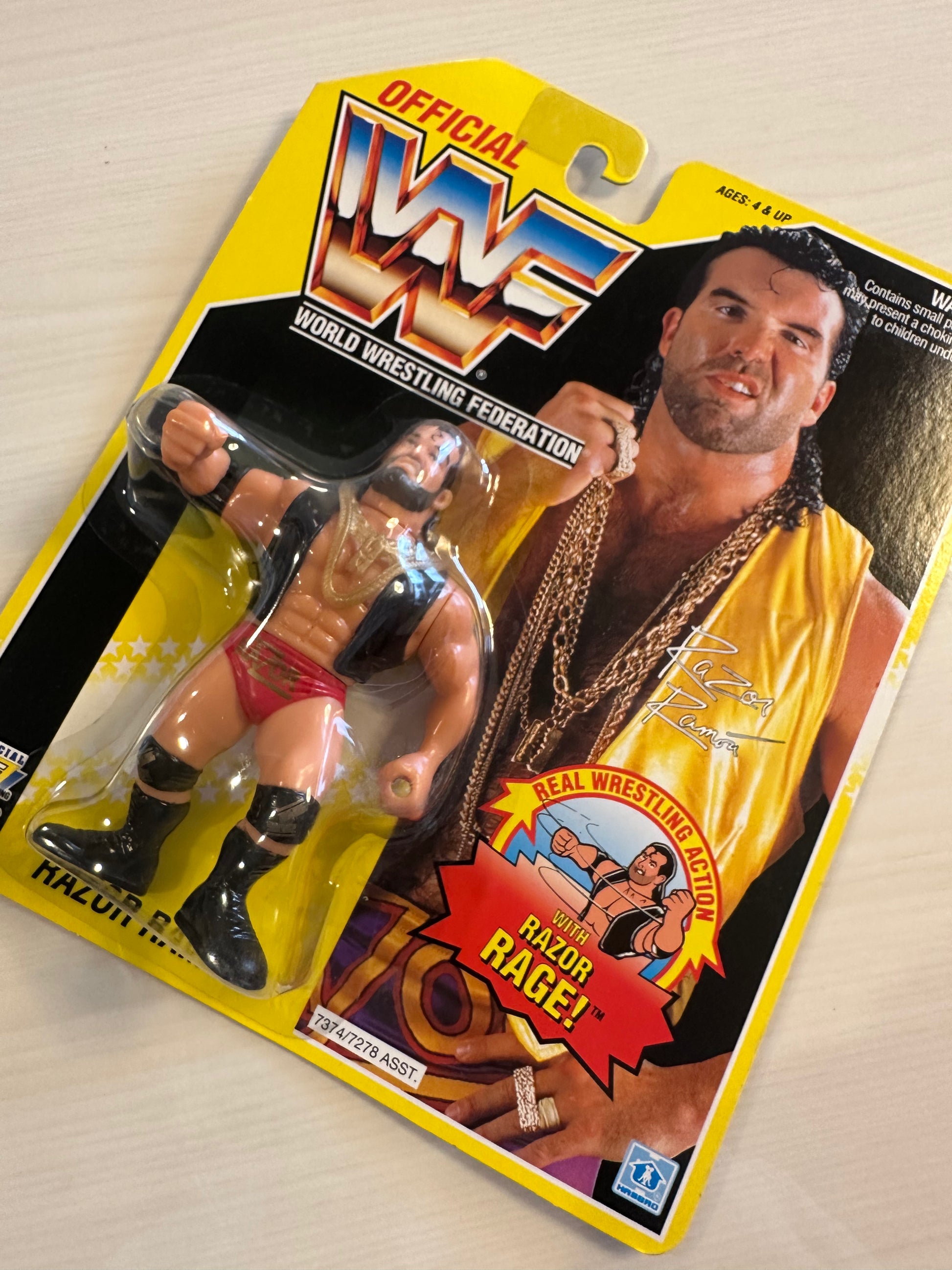 Wwf Magazine Razor Ramon Razor Ramon Series 7 WWF Hasbro – retrofigure