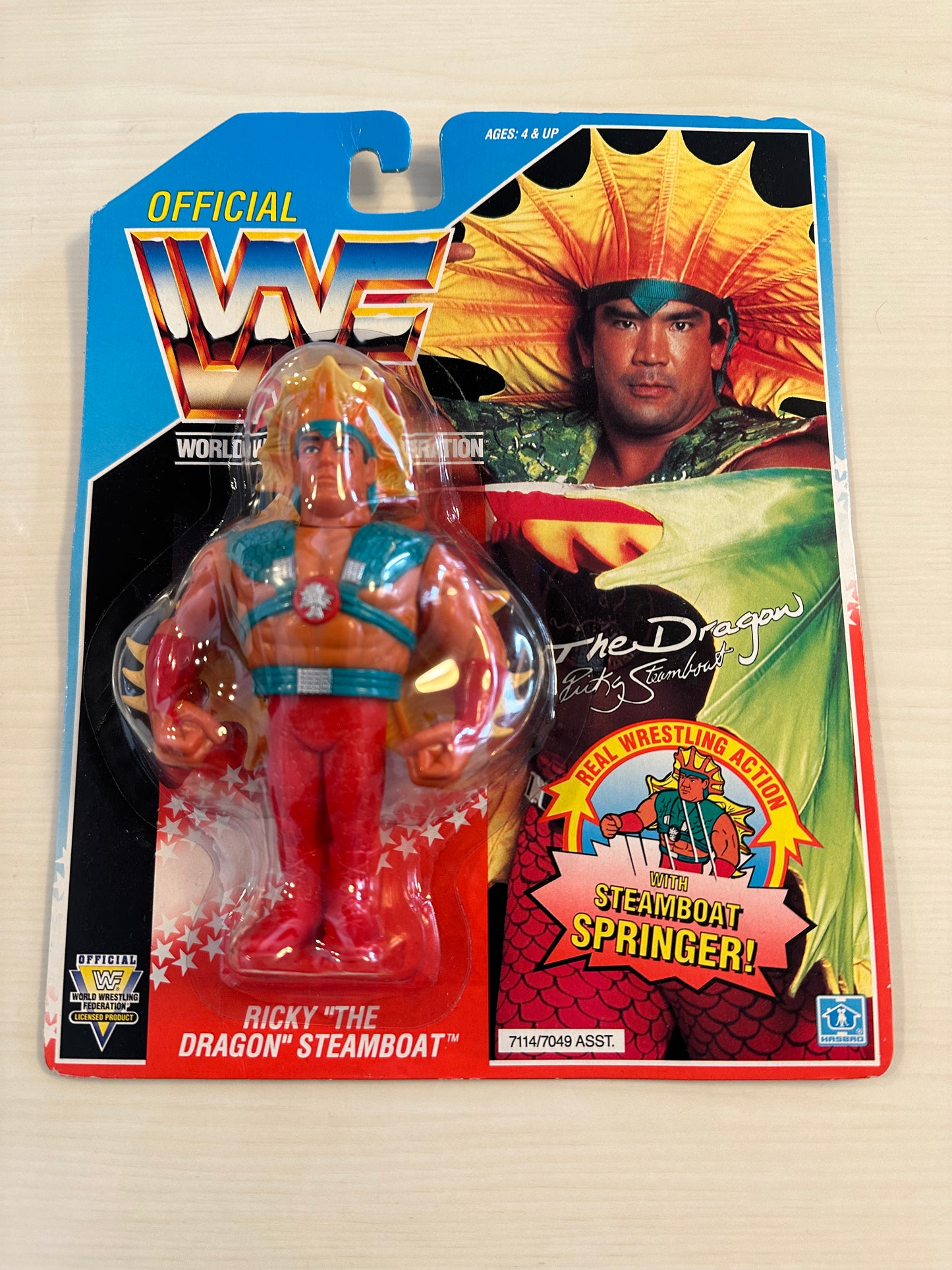 Ricky the Dragon Steamboat Series 4 WWF Hasbro