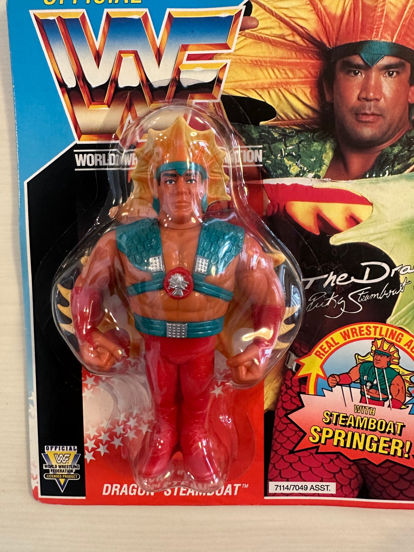 Ricky the Dragon Steamboat Series 4 WWF Hasbro