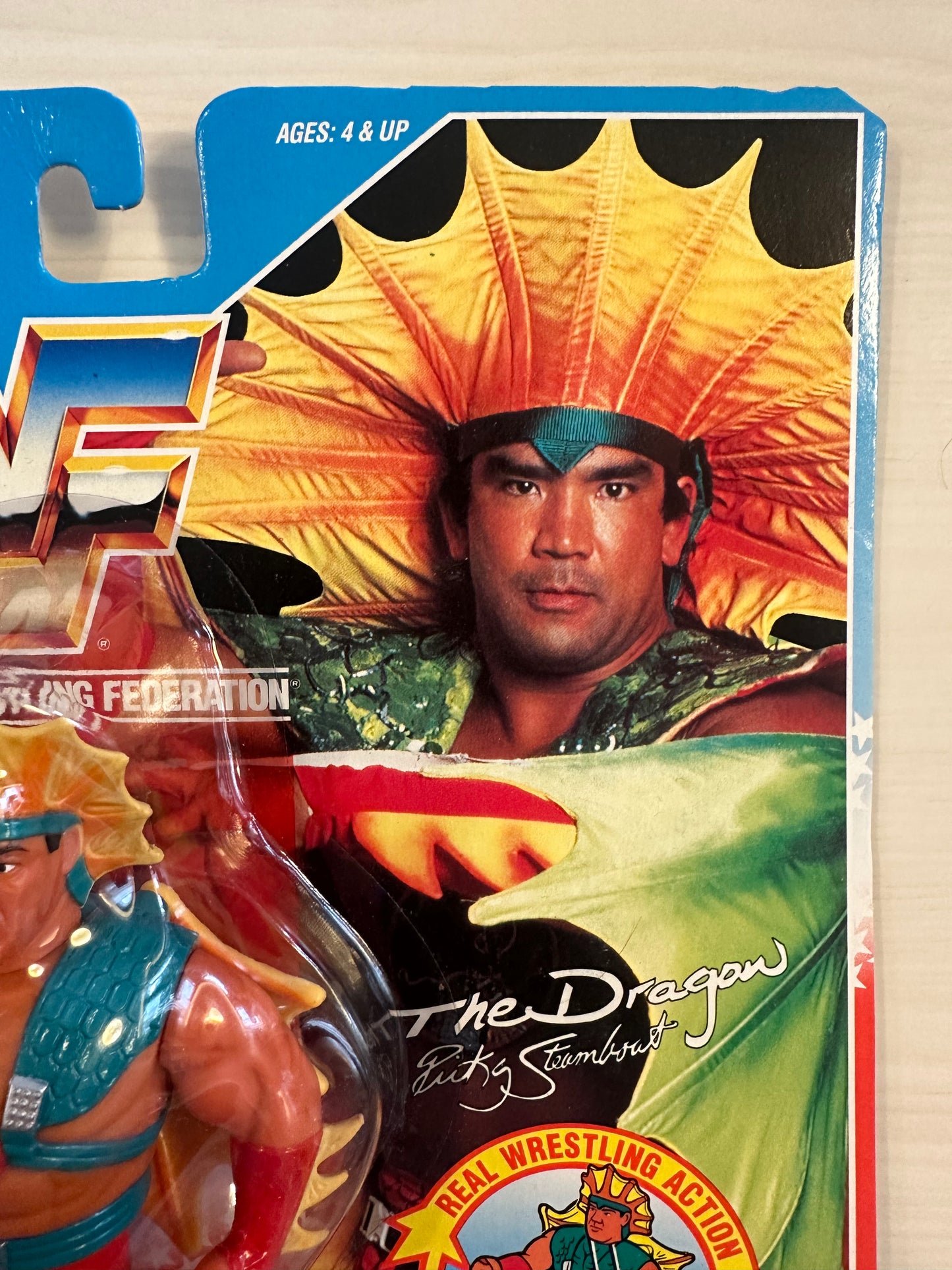 Ricky the Dragon Steamboat Series 4 WWF Hasbro