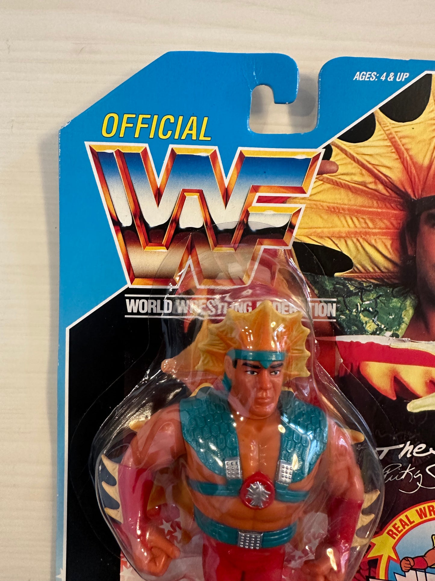 Ricky the Dragon Steamboat Series 4 WWF Hasbro