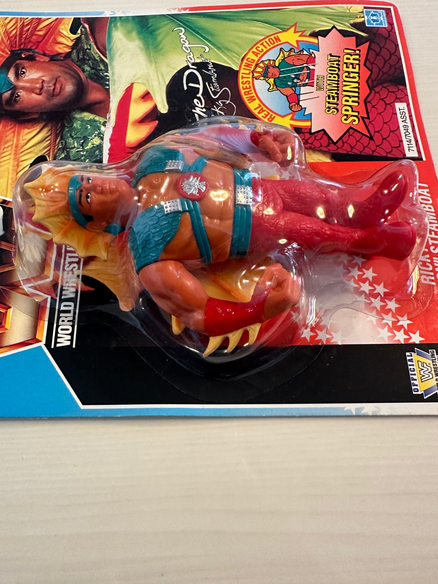 Ricky the Dragon Steamboat Series 4 WWF Hasbro