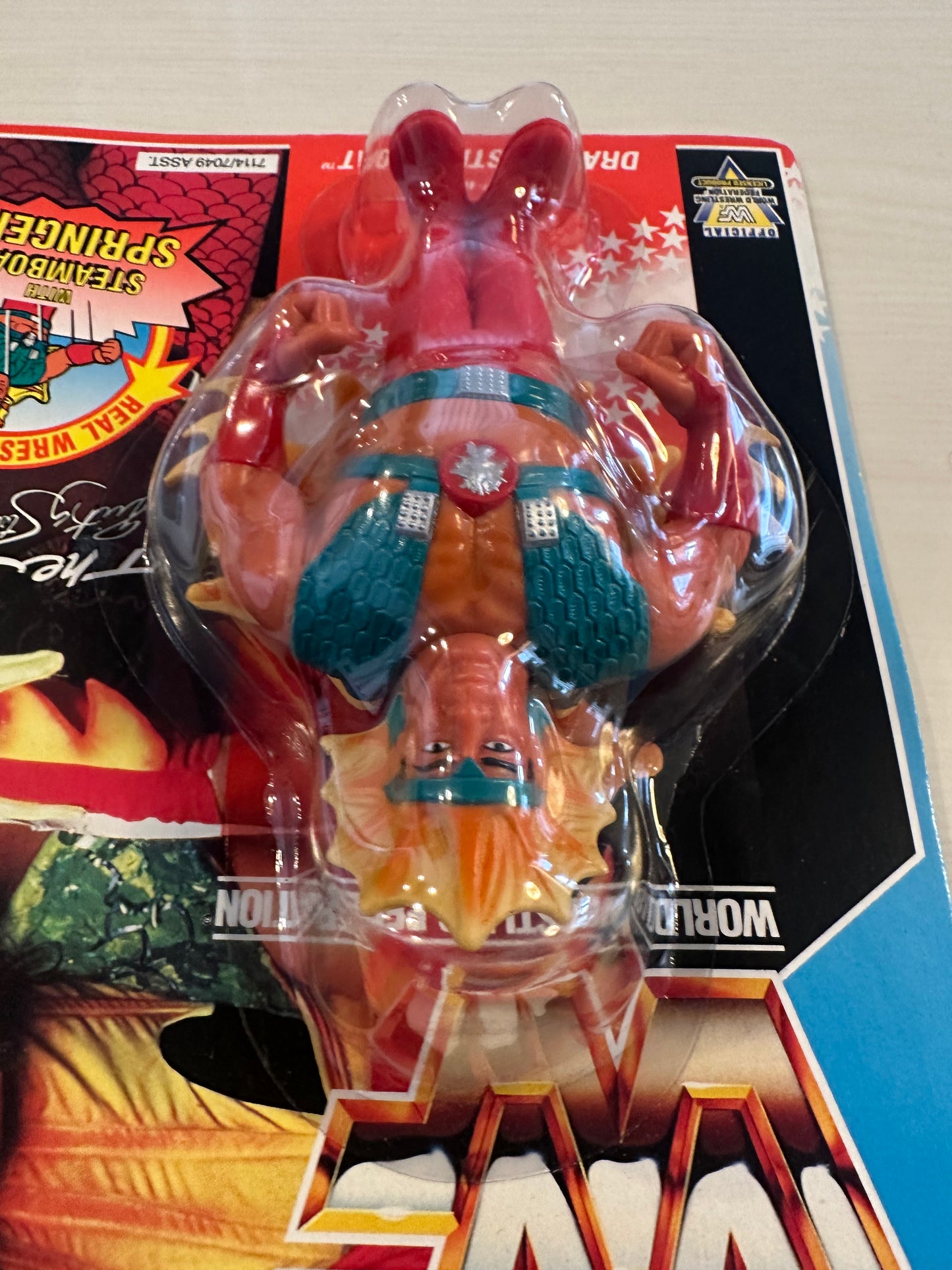 Ricky the Dragon Steamboat Series 4 WWF Hasbro