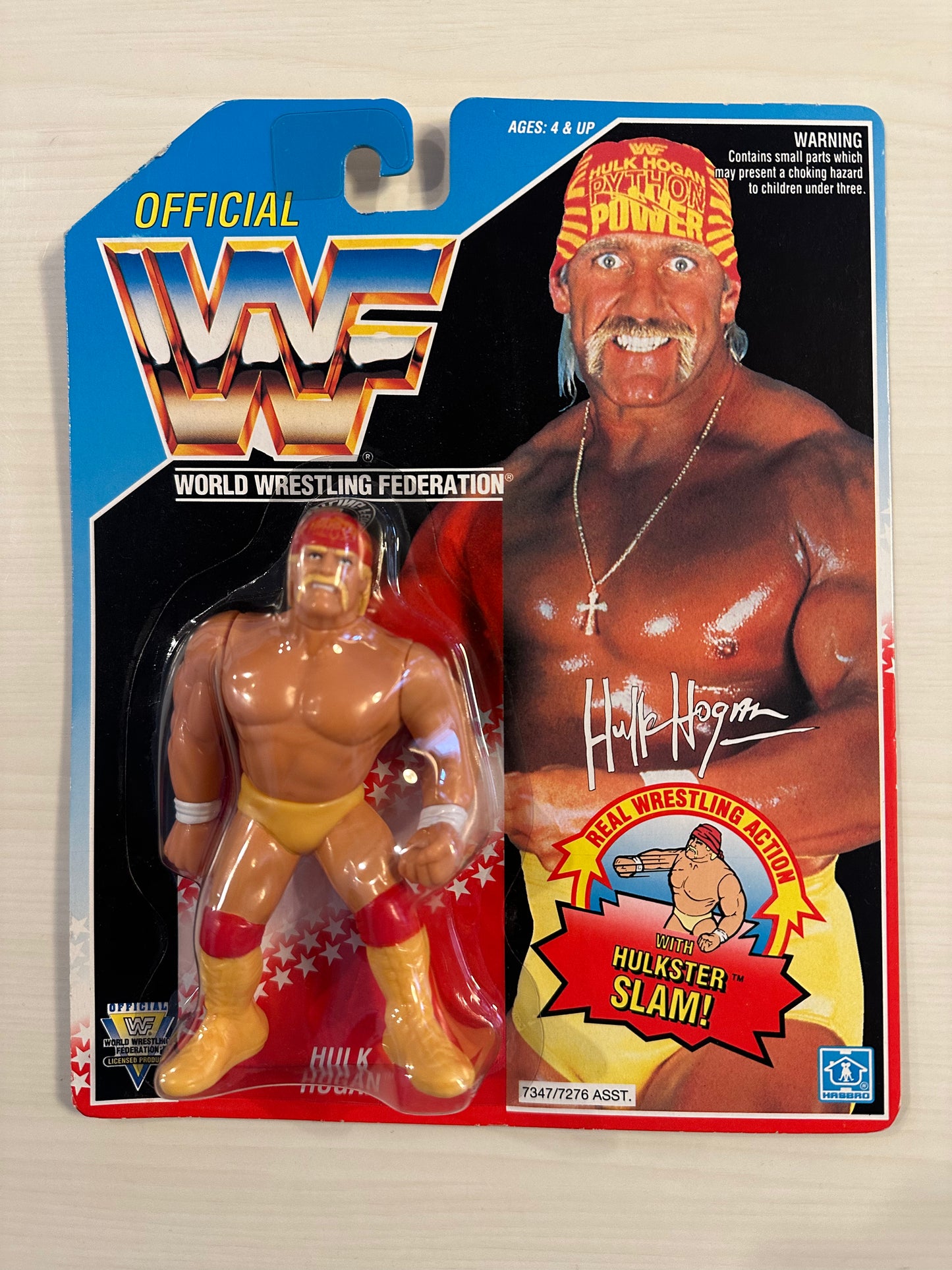 Hulk Hogan Series 5 WWF Hasbro