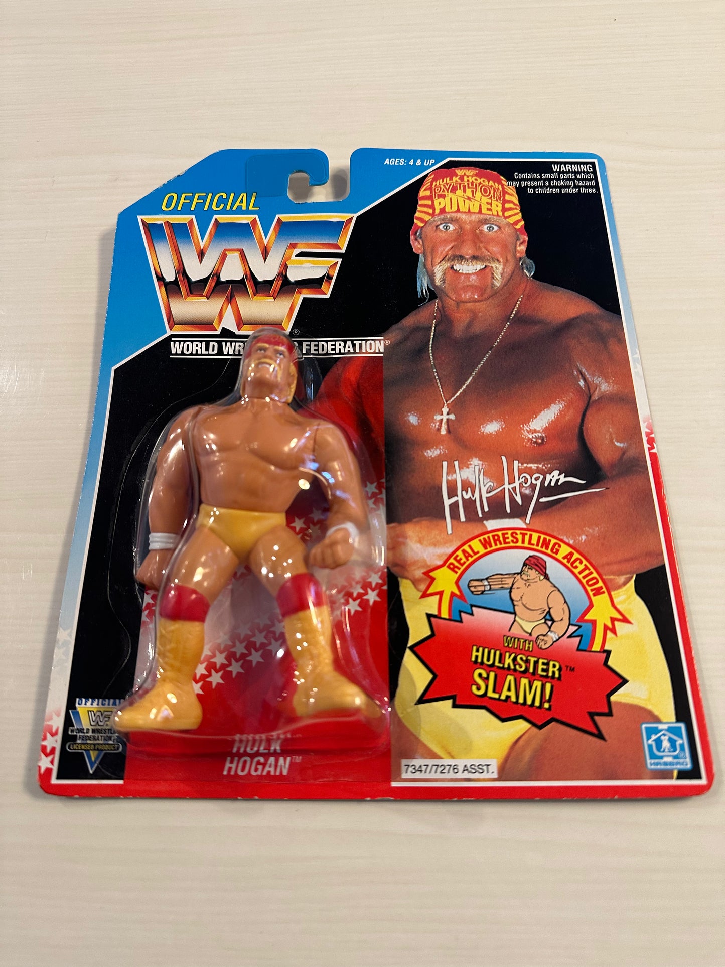 Hulk Hogan Series 5 WWF Hasbro