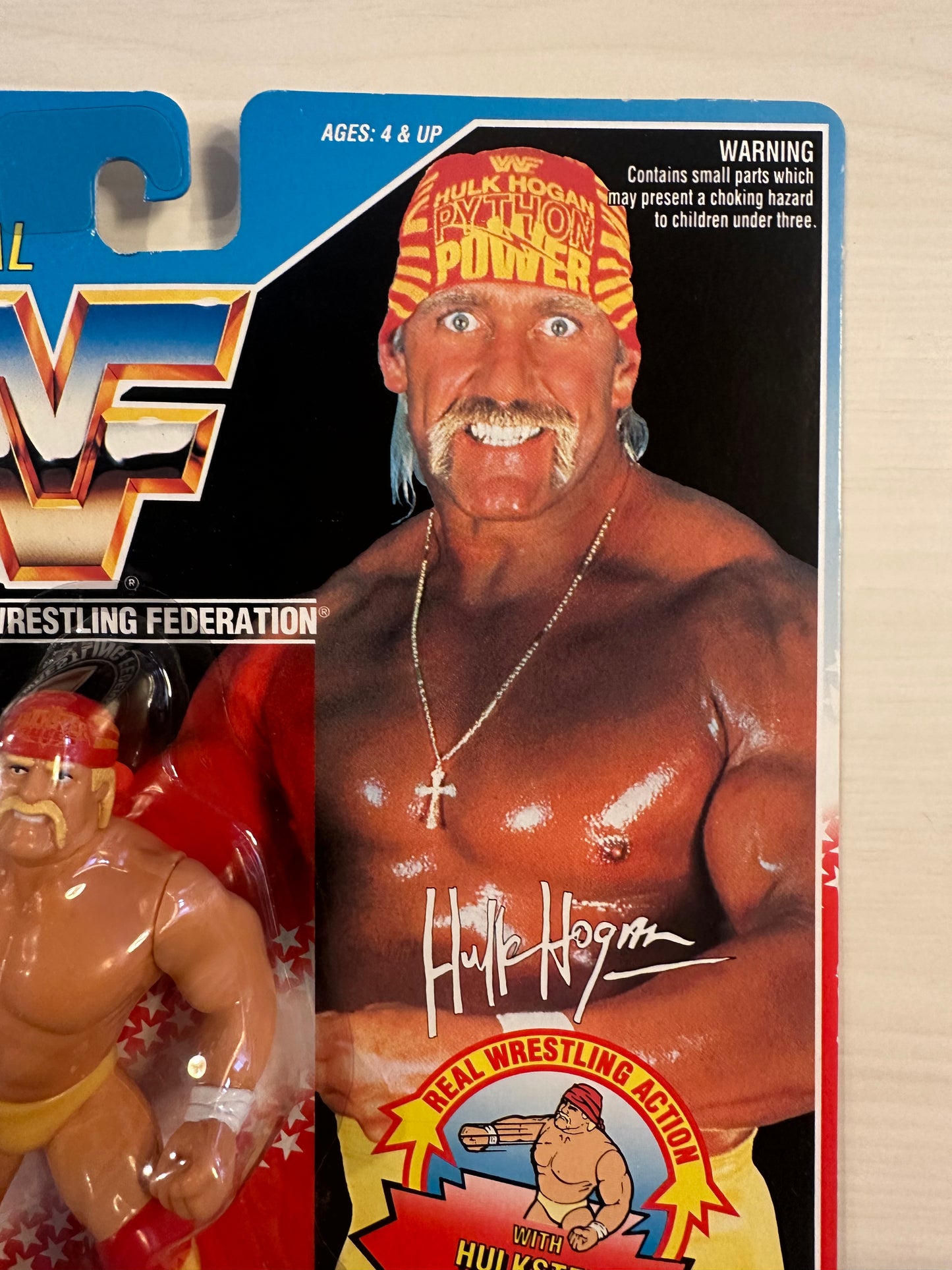Hulk Hogan Series 5 WWF Hasbro