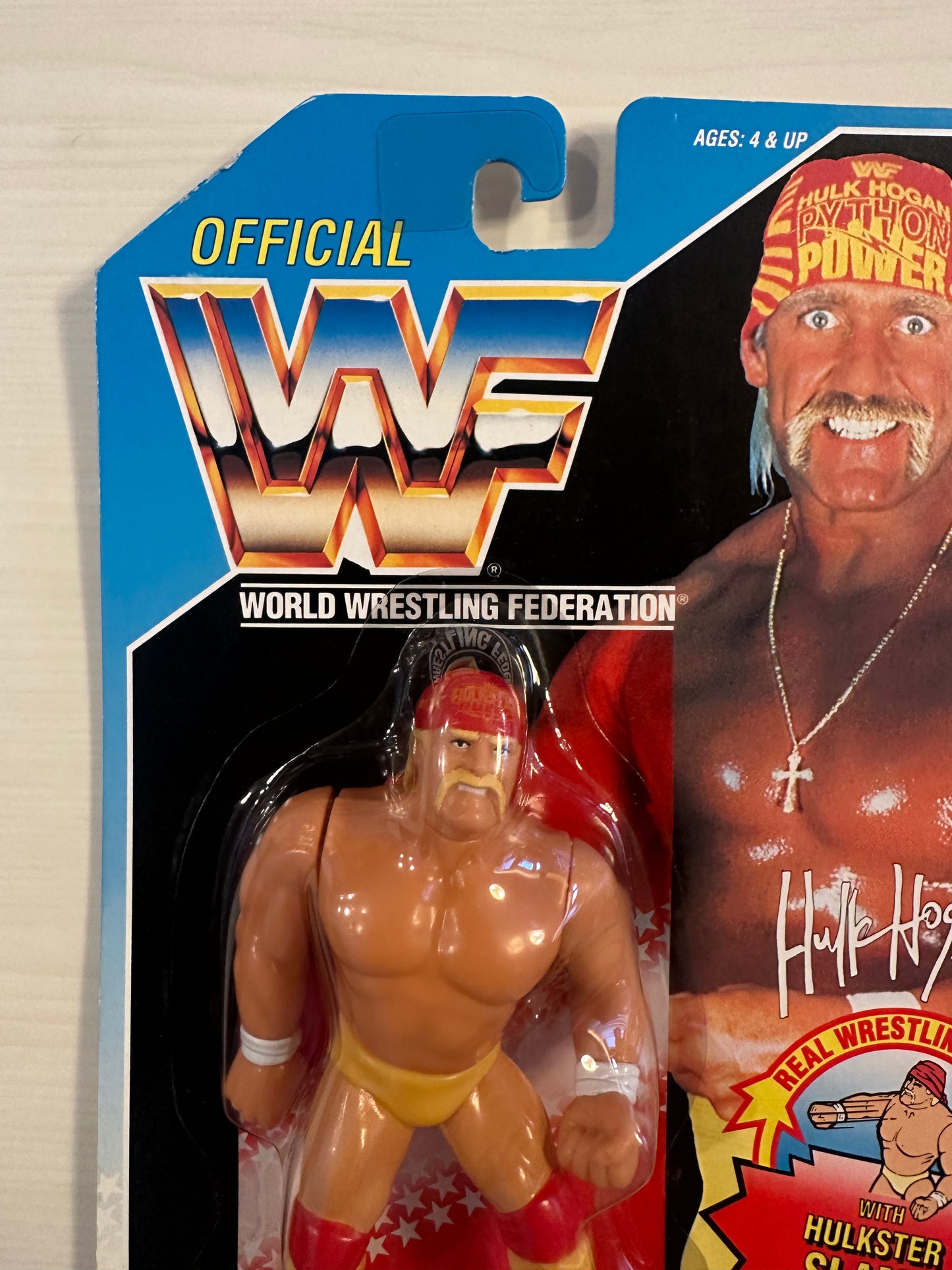 Hulk Hogan Series 5 WWF Hasbro