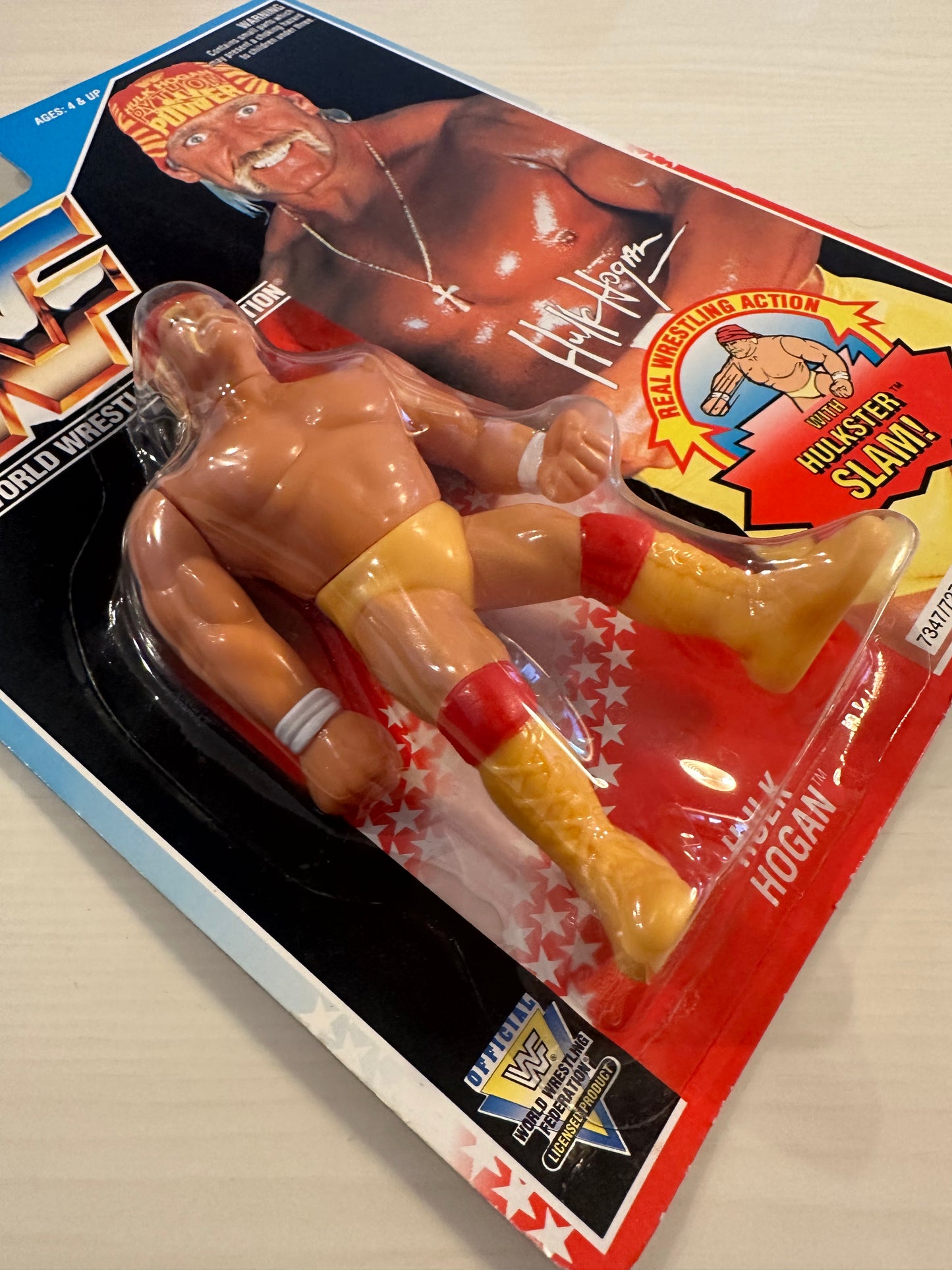 Hulk Hogan Series 5 WWF Hasbro