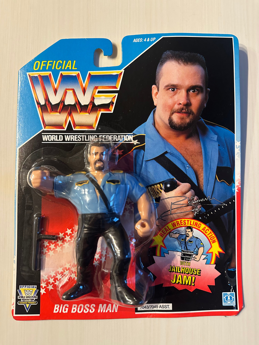 Big Boss Man Series 3 WWF Hasbro MOC figure