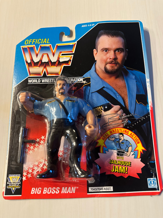 Big Boss Man Series 3 WWF Hasbro MOC figure