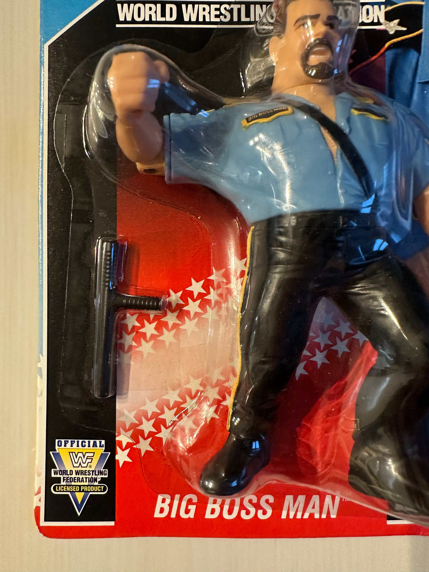 Big Boss Man Series 3 WWF Hasbro MOC figure