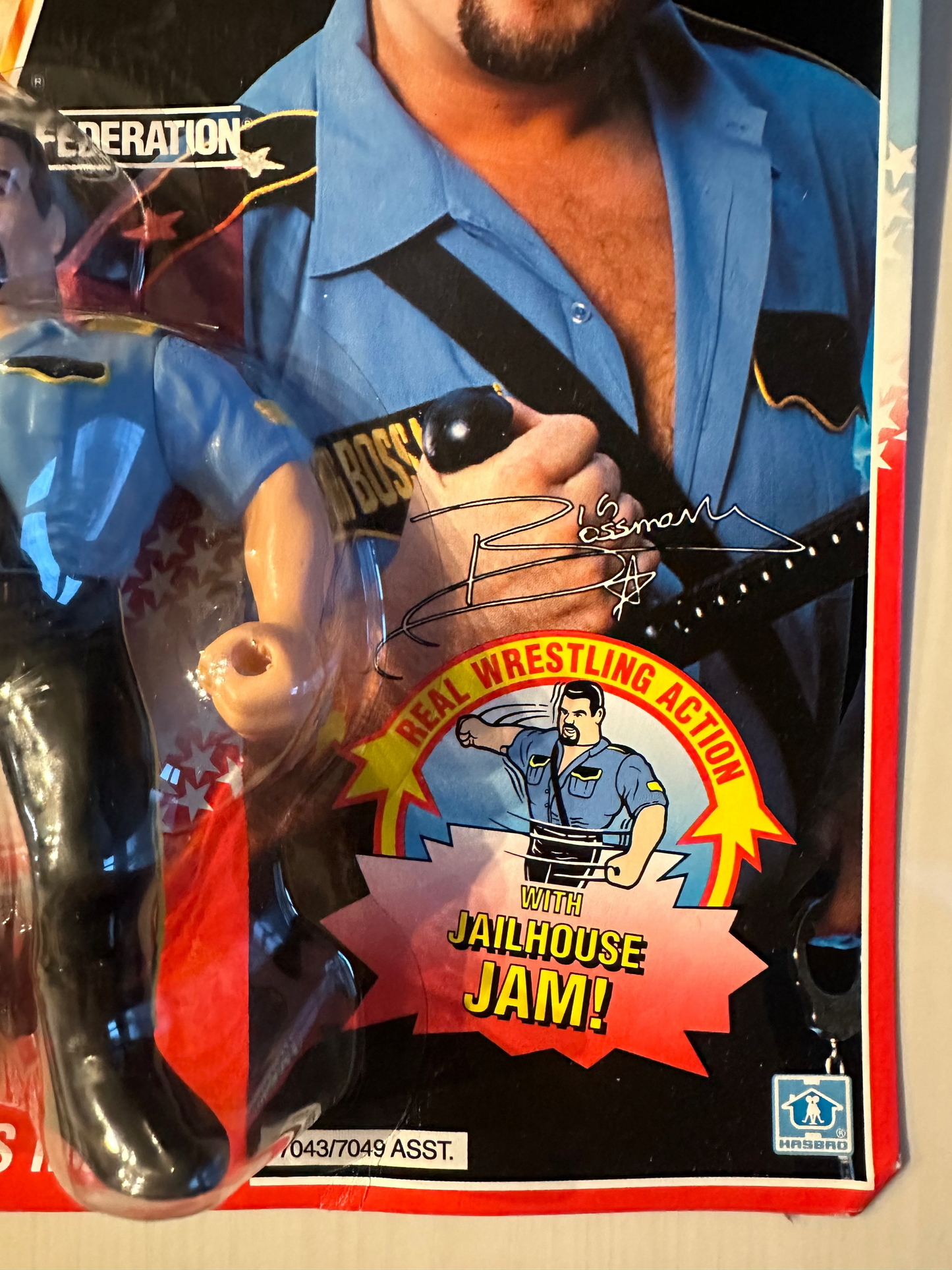Big Boss Man Series 3 WWF Hasbro MOC figure