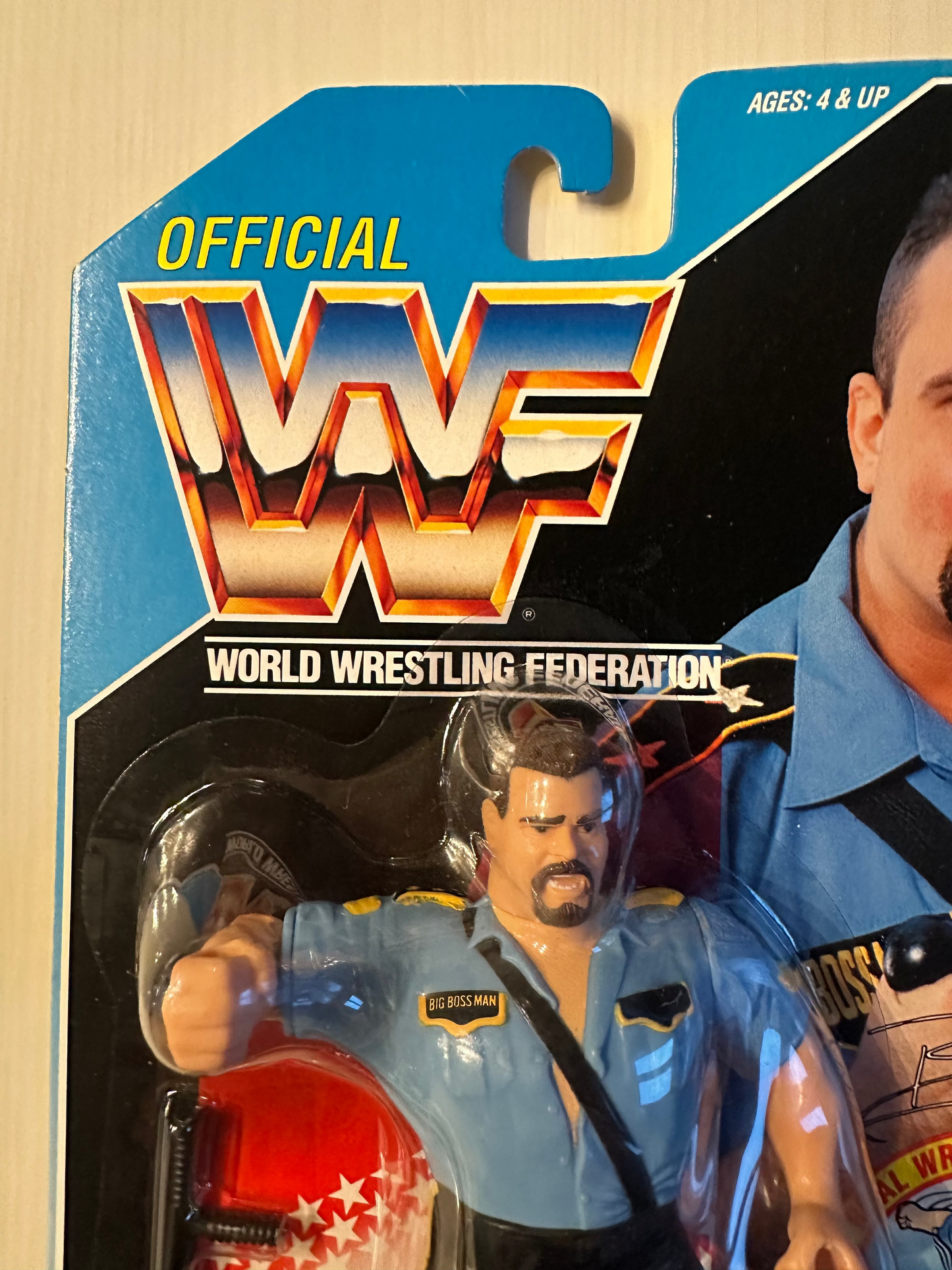 Big Boss Man Series 3 WWF Hasbro MOC figure