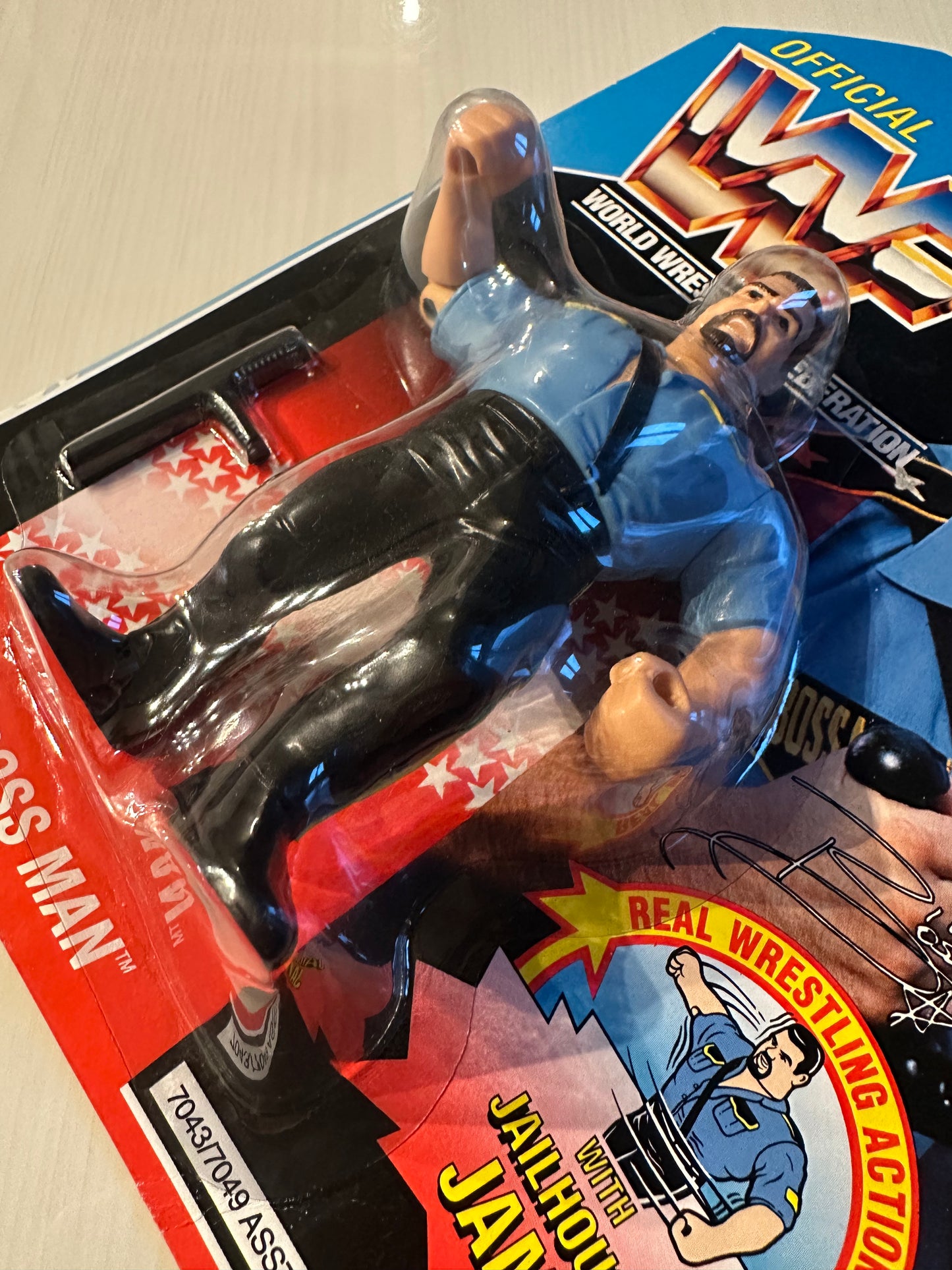 Big Boss Man Series 3 WWF Hasbro MOC figure