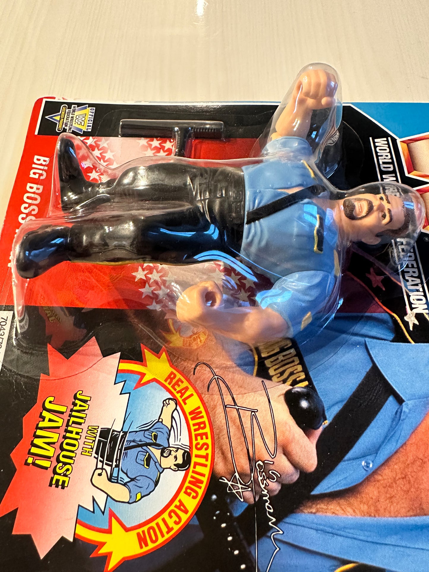Big Boss Man Series 3 WWF Hasbro MOC figure