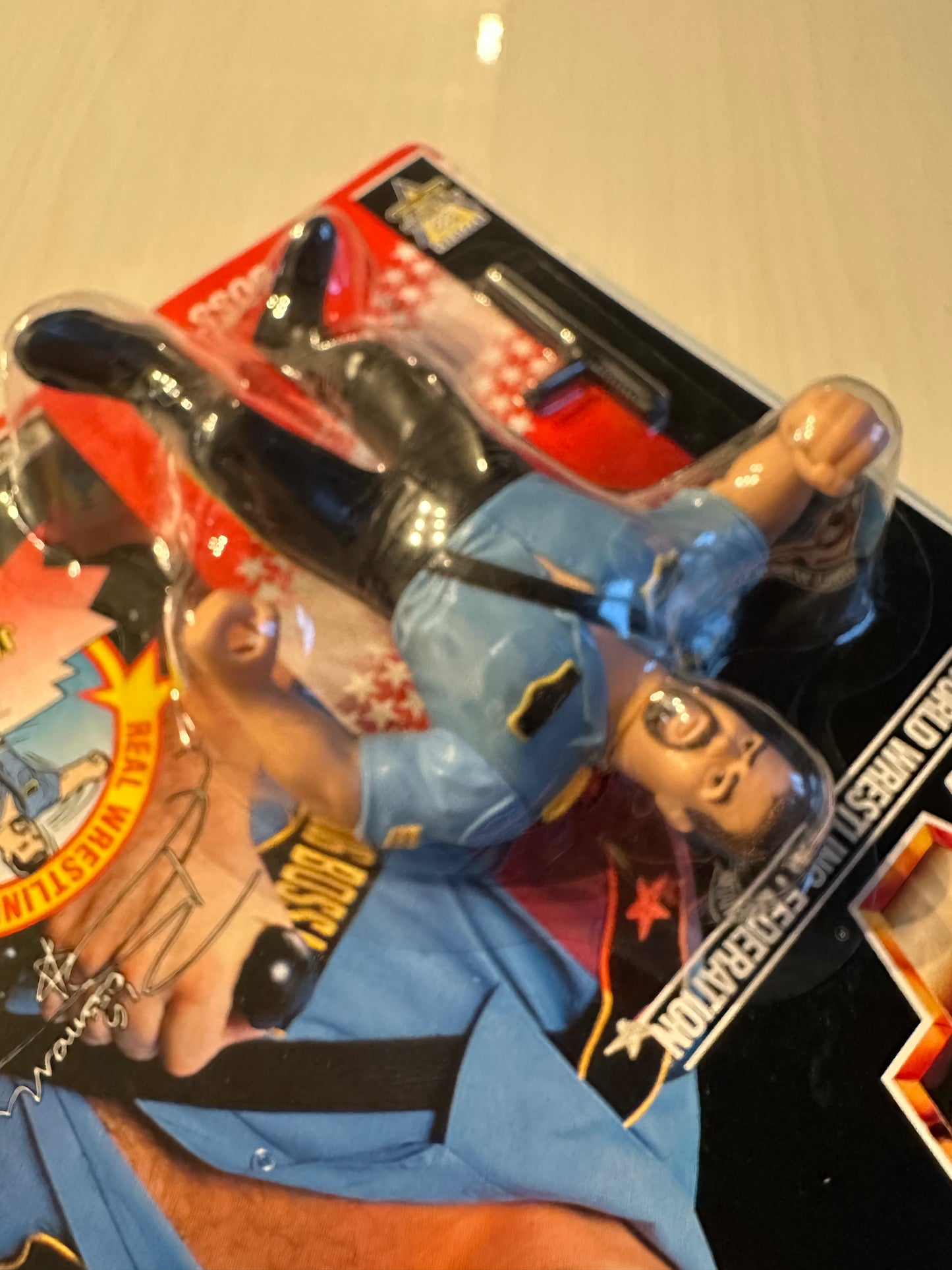 Big Boss Man Series 3 WWF Hasbro MOC figure