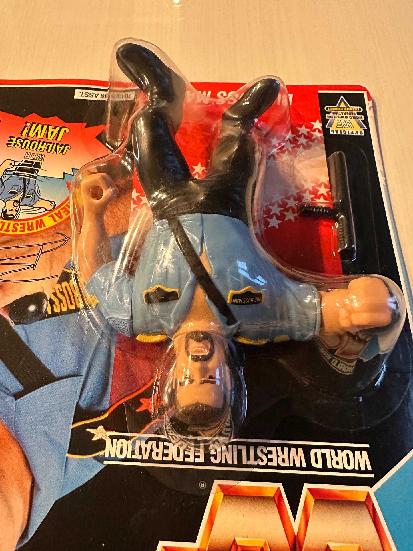 Big Boss Man Series 3 WWF Hasbro MOC figure