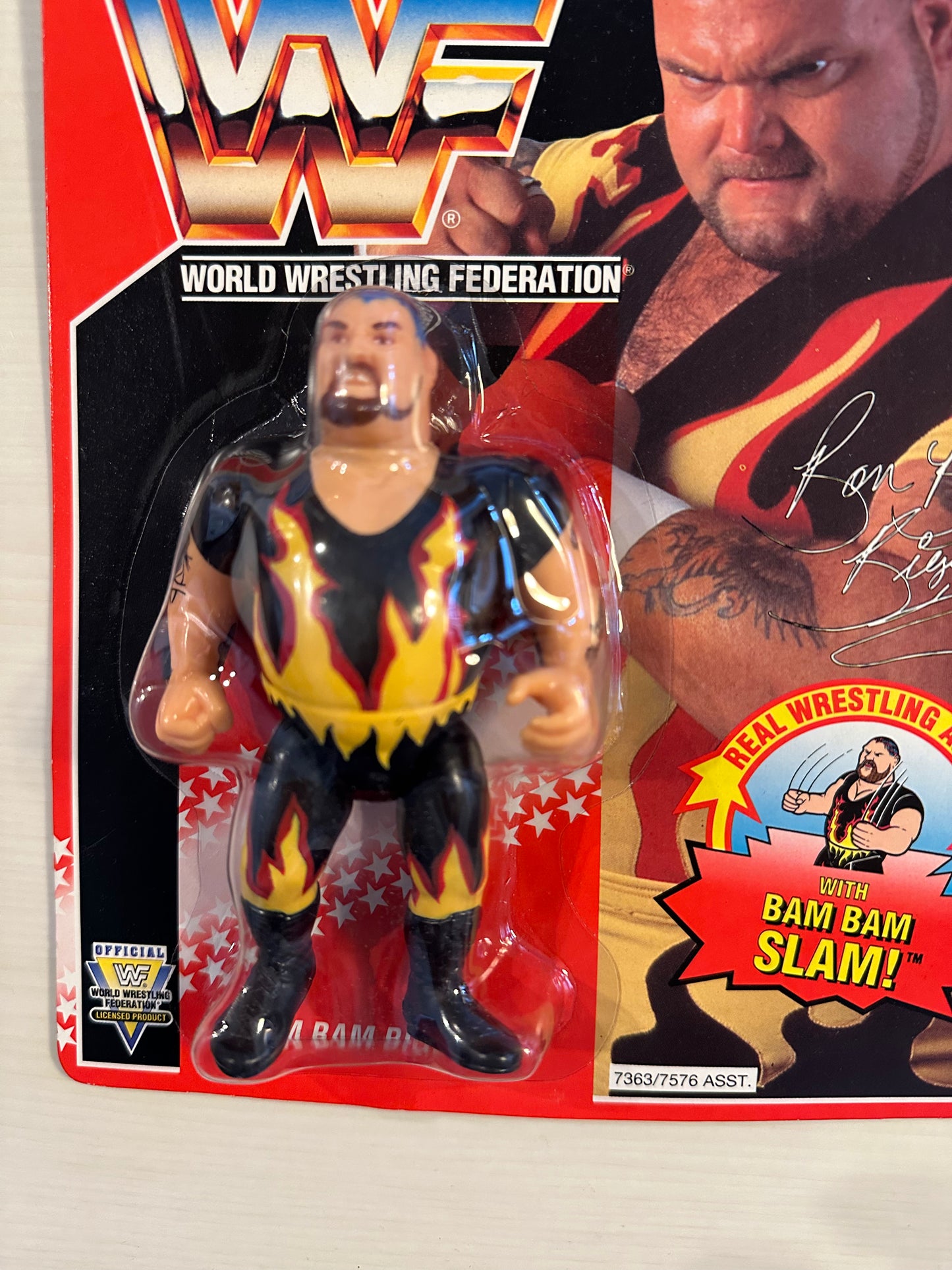 Bam Bam Bigelow Series 8 WWF Hasbro