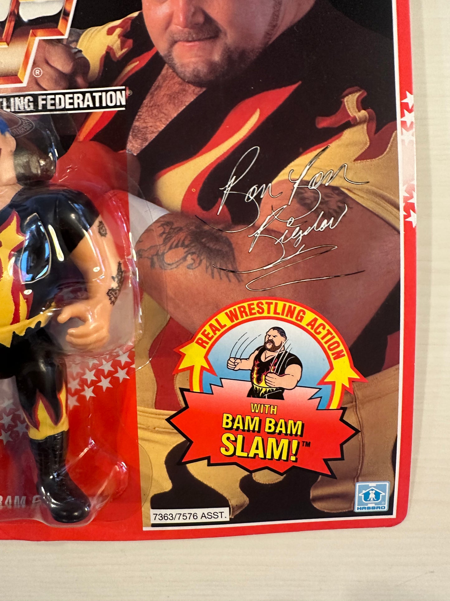 Bam Bam Bigelow Series 8 WWF Hasbro