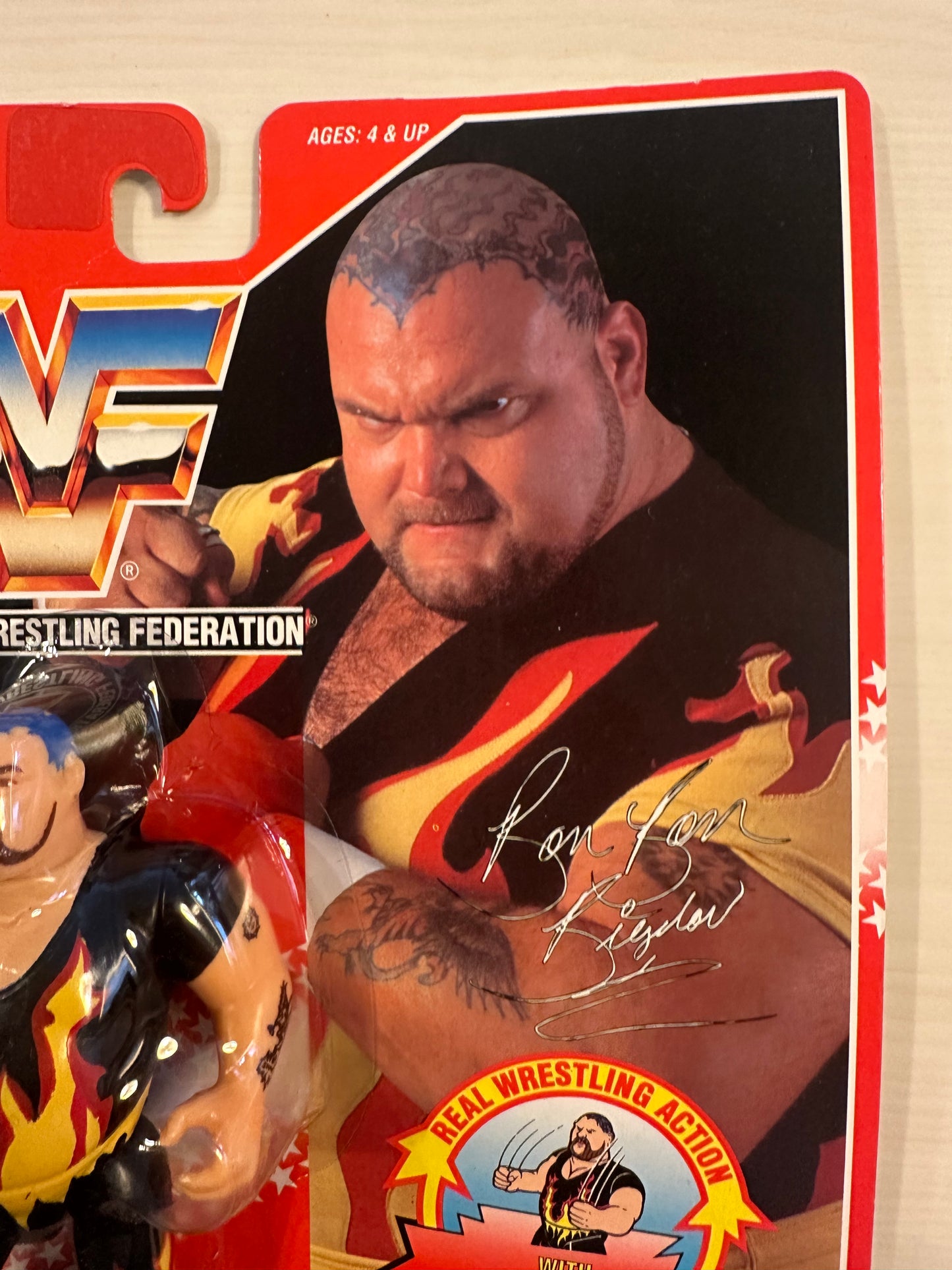 Bam Bam Bigelow Series 8 WWF Hasbro