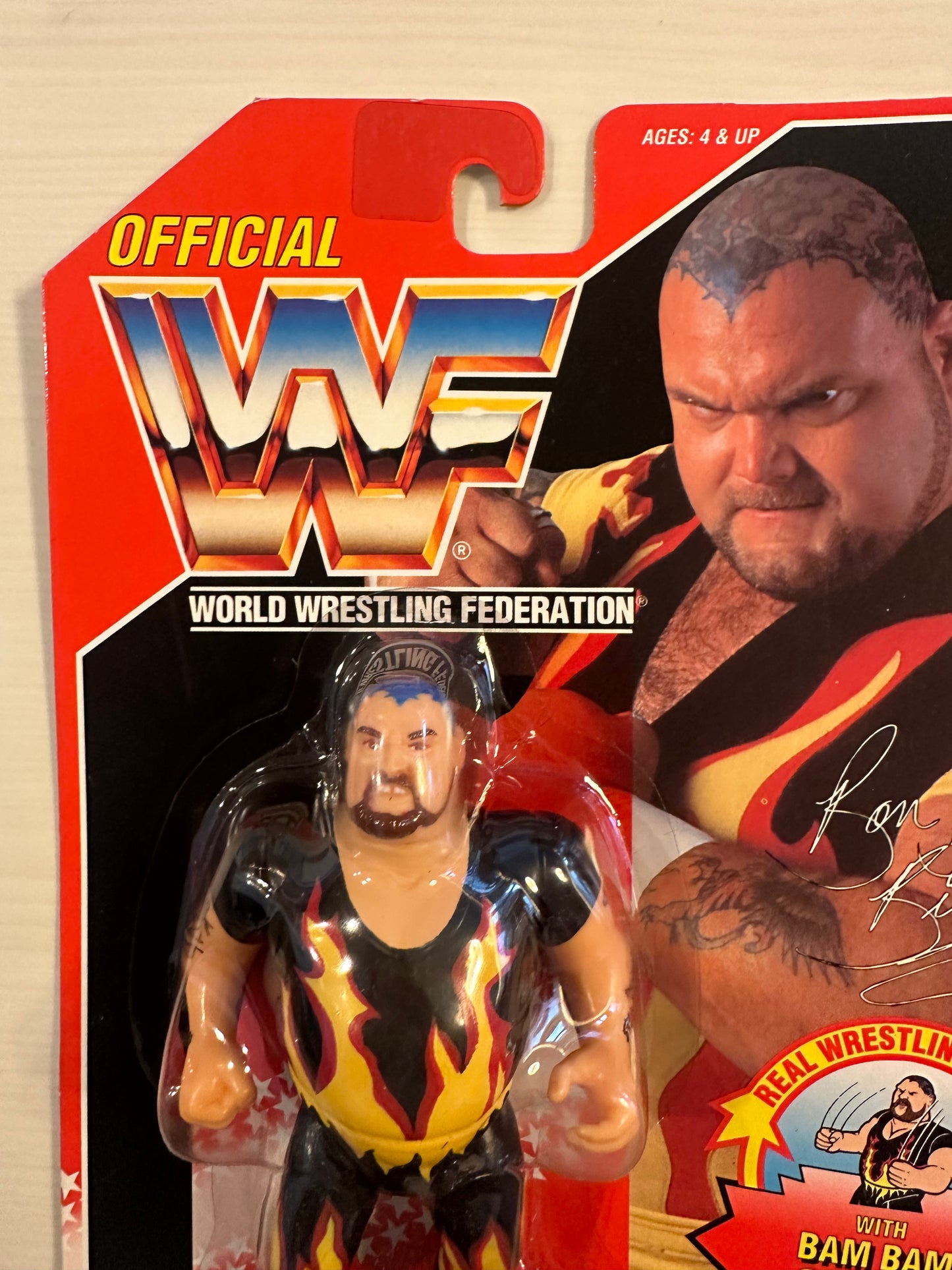 Bam Bam Bigelow Series 8 WWF Hasbro