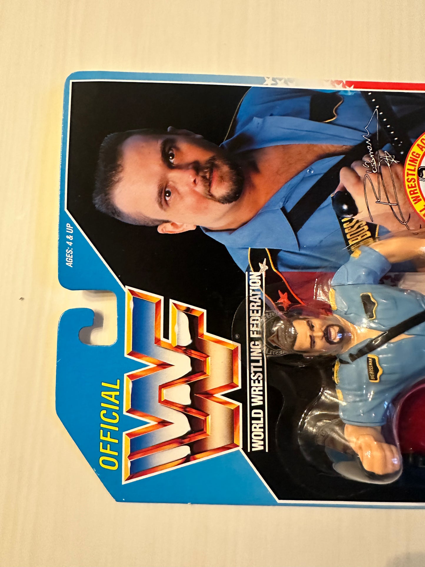 Big Boss Man Series 3 WWF Hasbro MOC figure