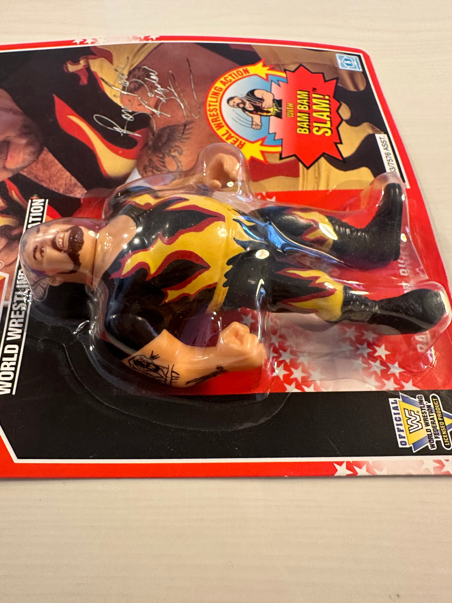 Bam Bam Bigelow Series 8 WWF Hasbro