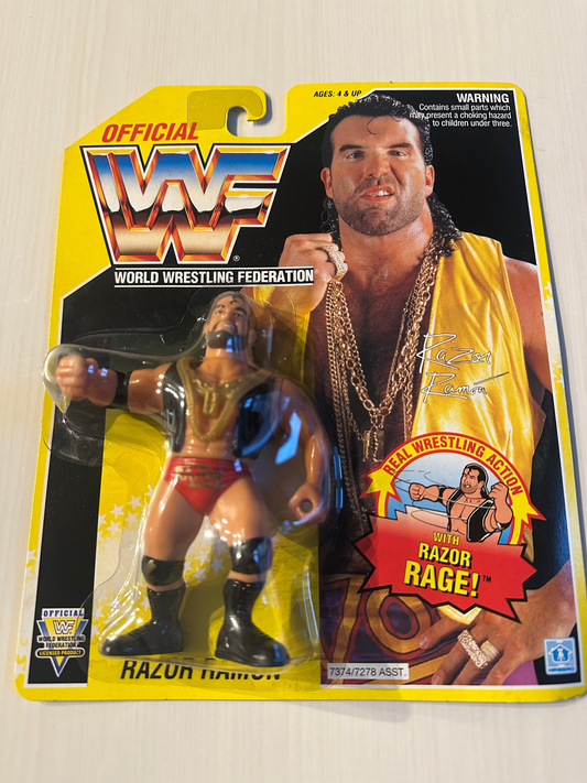 Razor Ramon Series 7 WWF Hasbro MOC figure