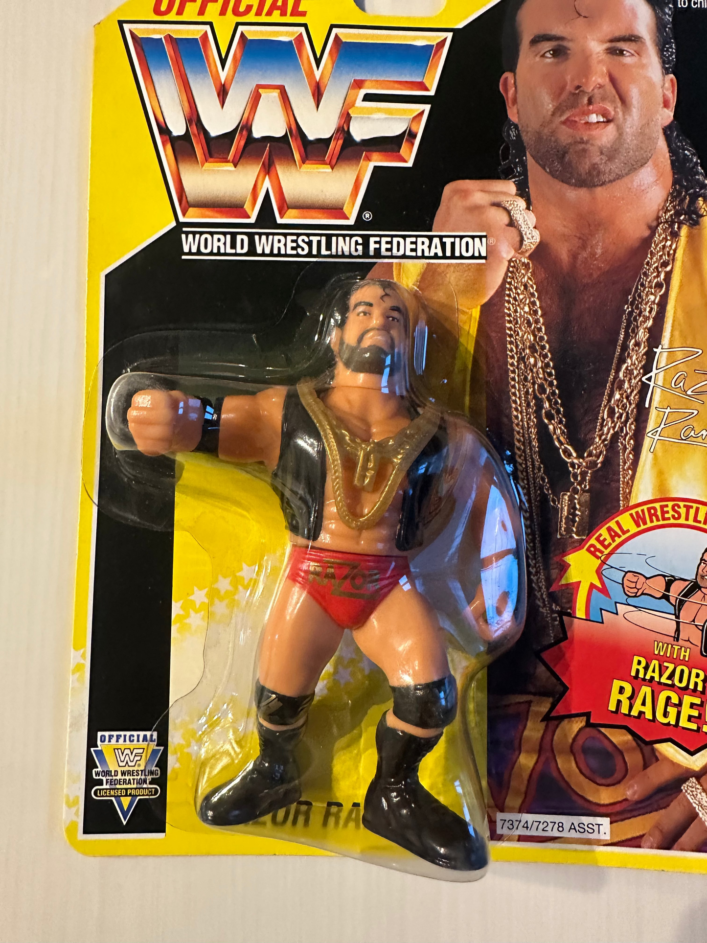 Razor Ramon Series 7 WWF Hasbro MOC figure