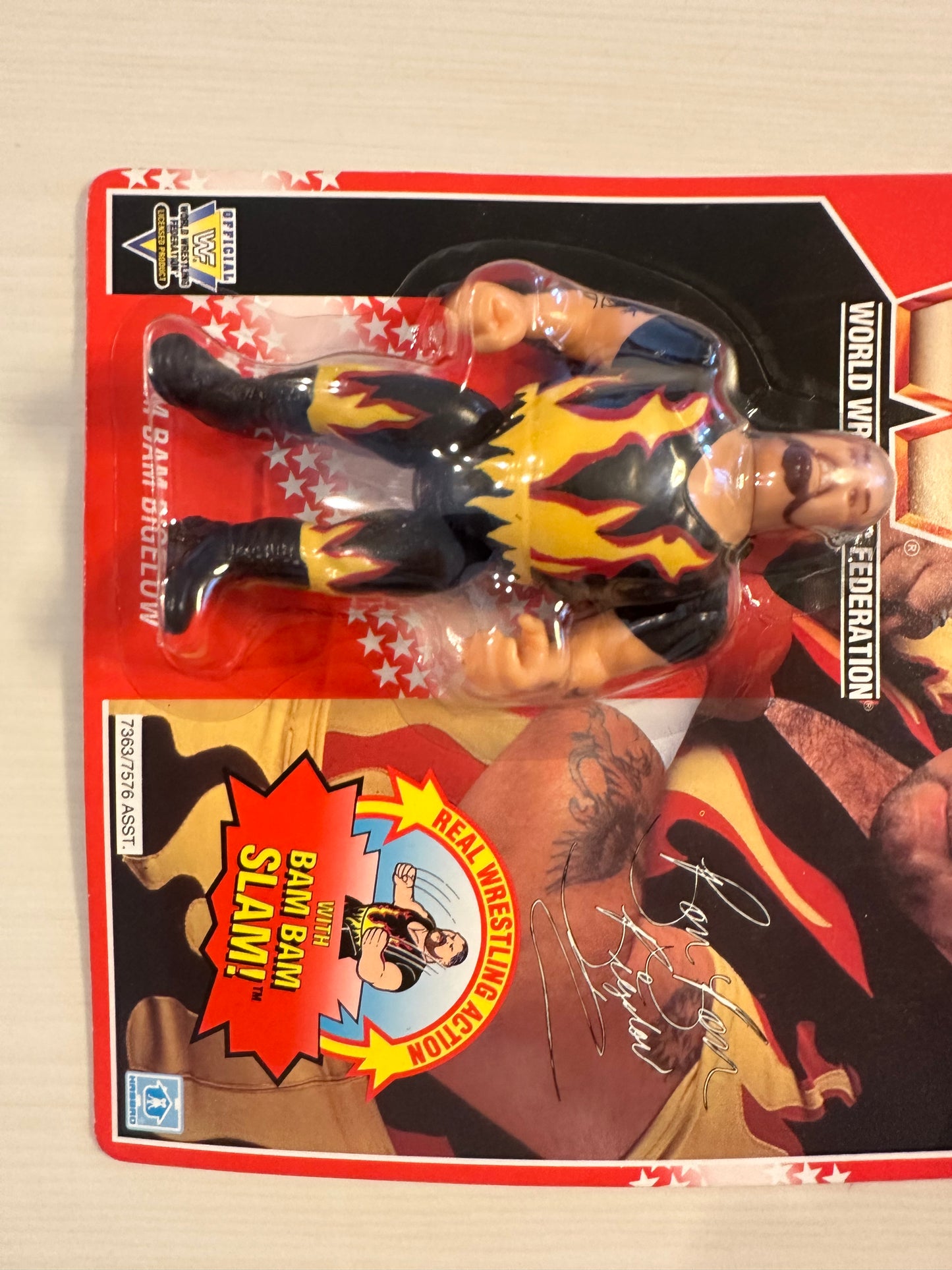 Bam Bam Bigelow Series 8 WWF Hasbro