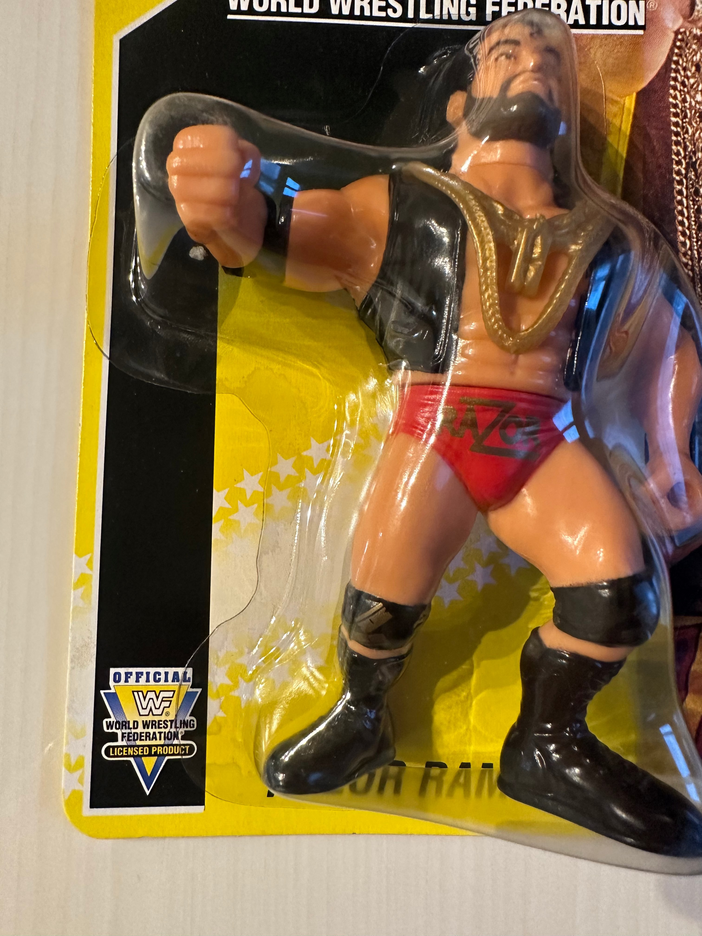 Razor Ramon Series 7 WWF Hasbro MOC figure