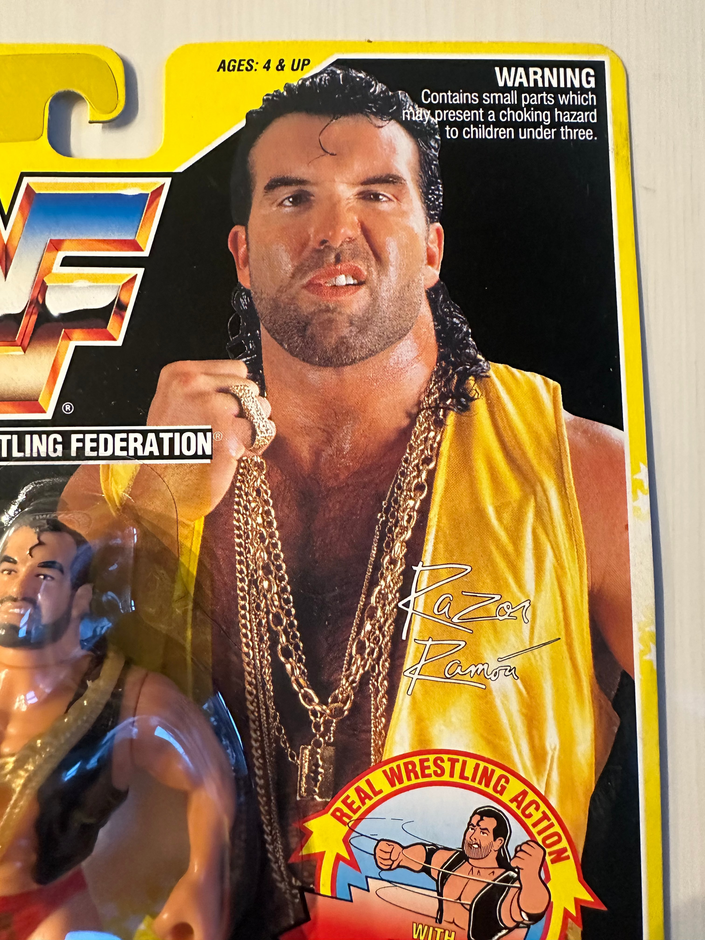 Razor Ramon Series 7 WWF Hasbro MOC figure