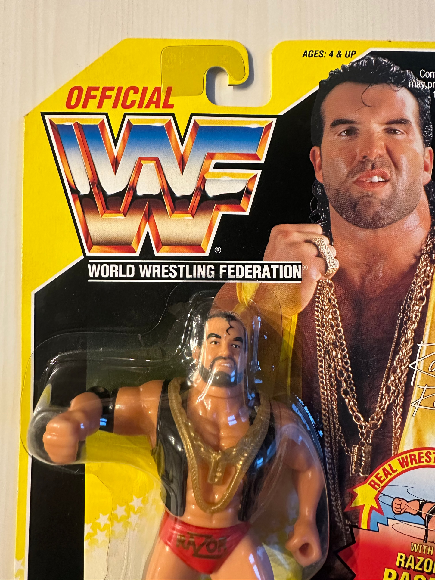 Razor Ramon Series 7 WWF Hasbro MOC figure