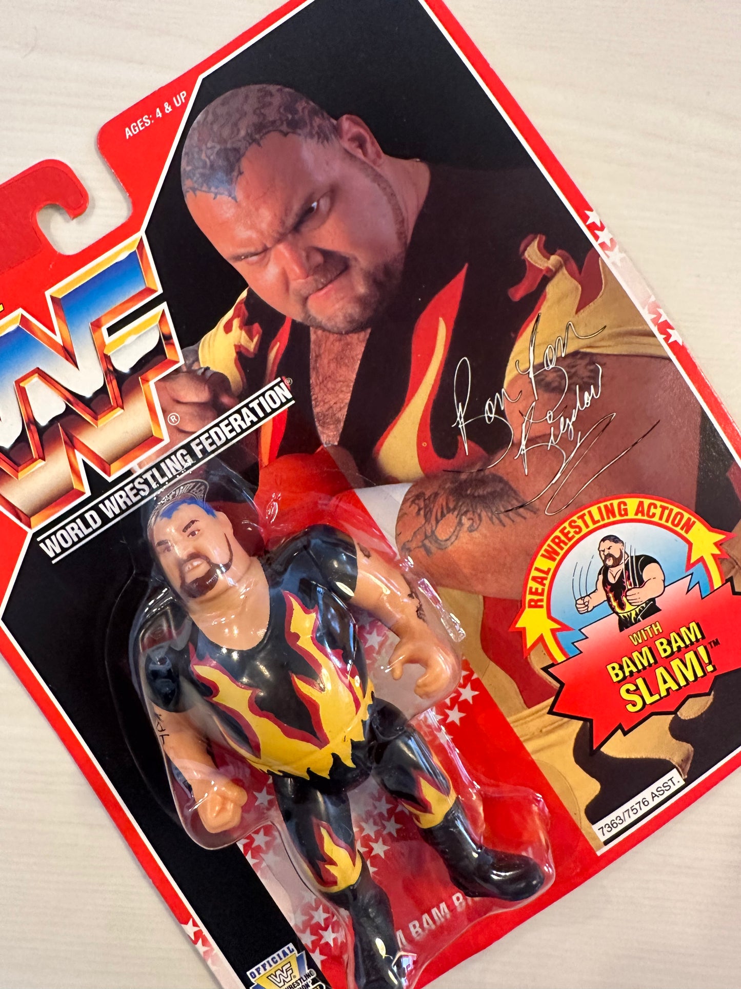 Bam Bam Bigelow Series 8 WWF Hasbro