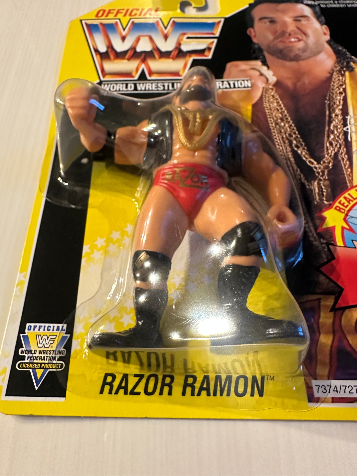 Razor Ramon Series 7 WWF Hasbro MOC figure