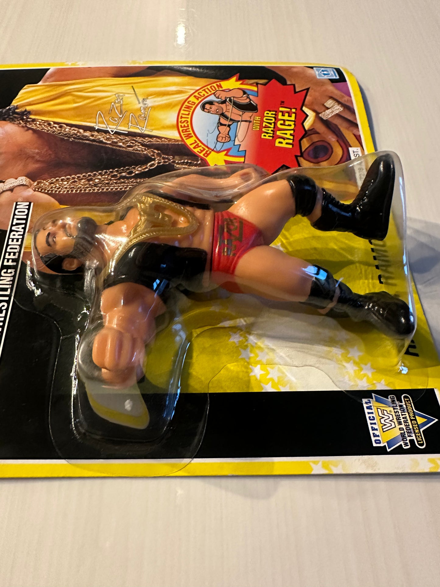 Razor Ramon Series 7 WWF Hasbro MOC figure