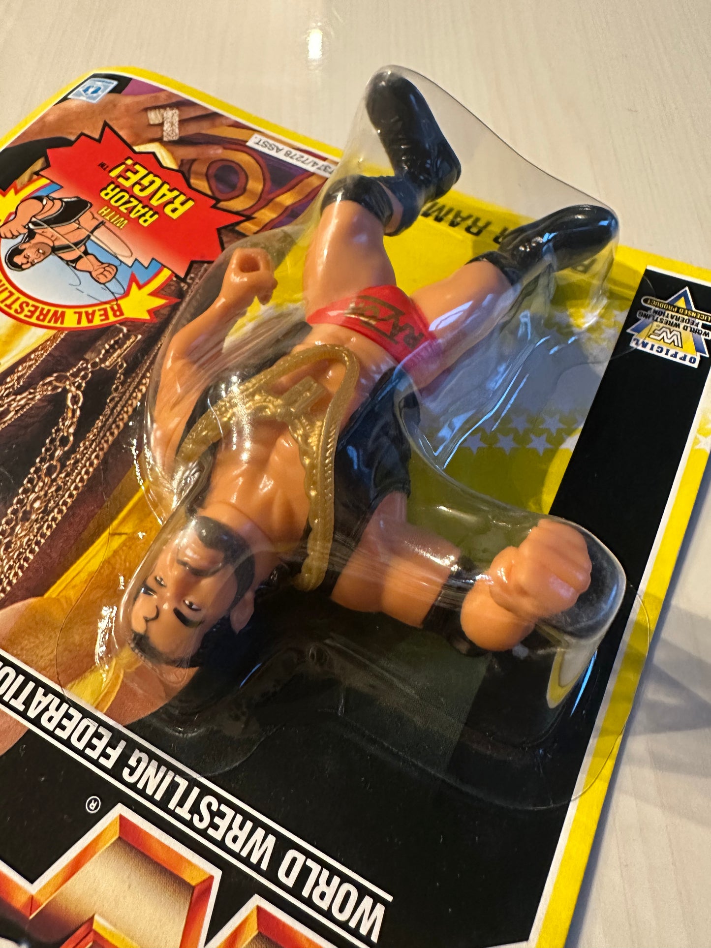 Razor Ramon Series 7 WWF Hasbro MOC figure
