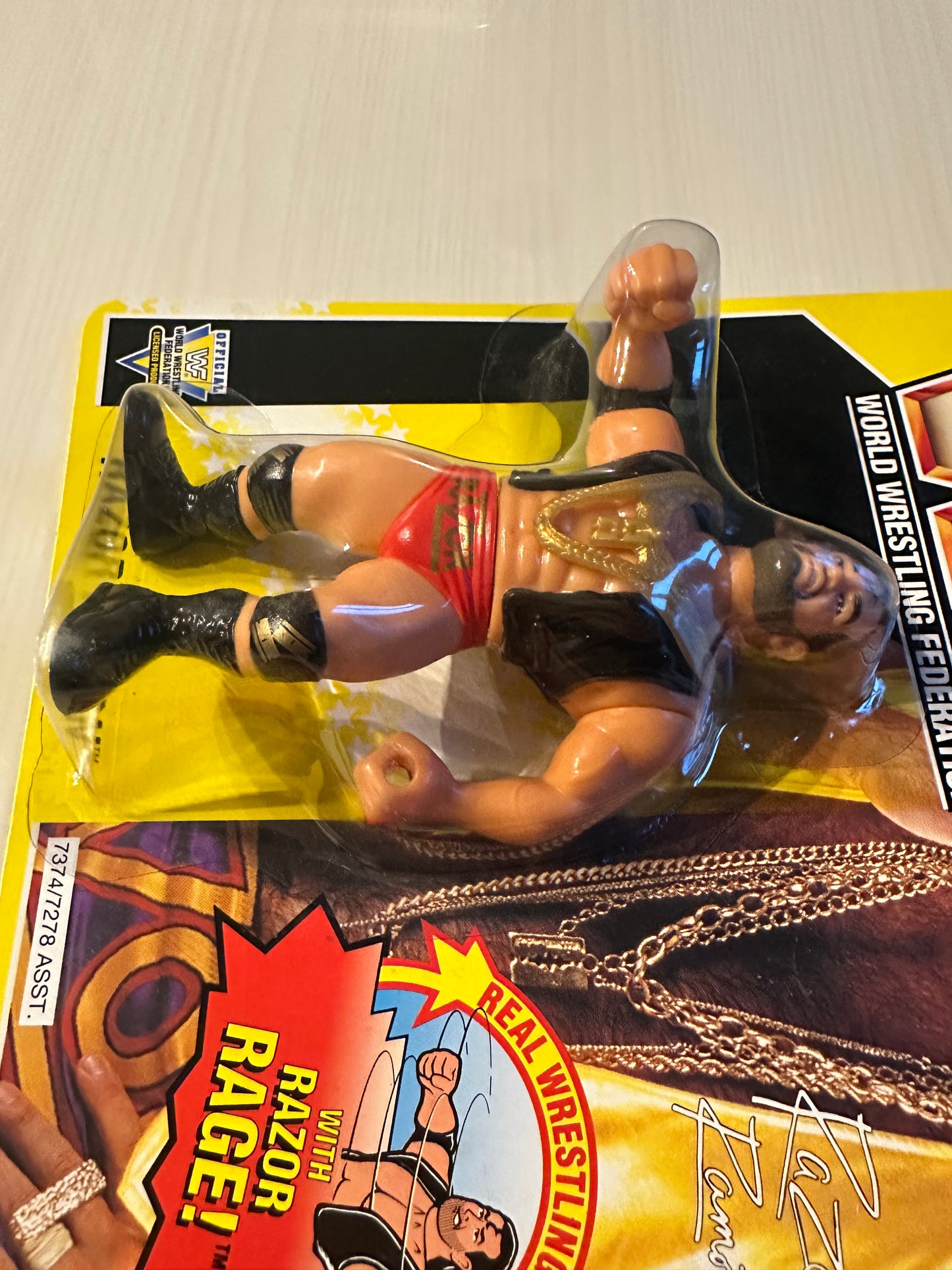 Razor Ramon Series 7 WWF Hasbro MOC figure