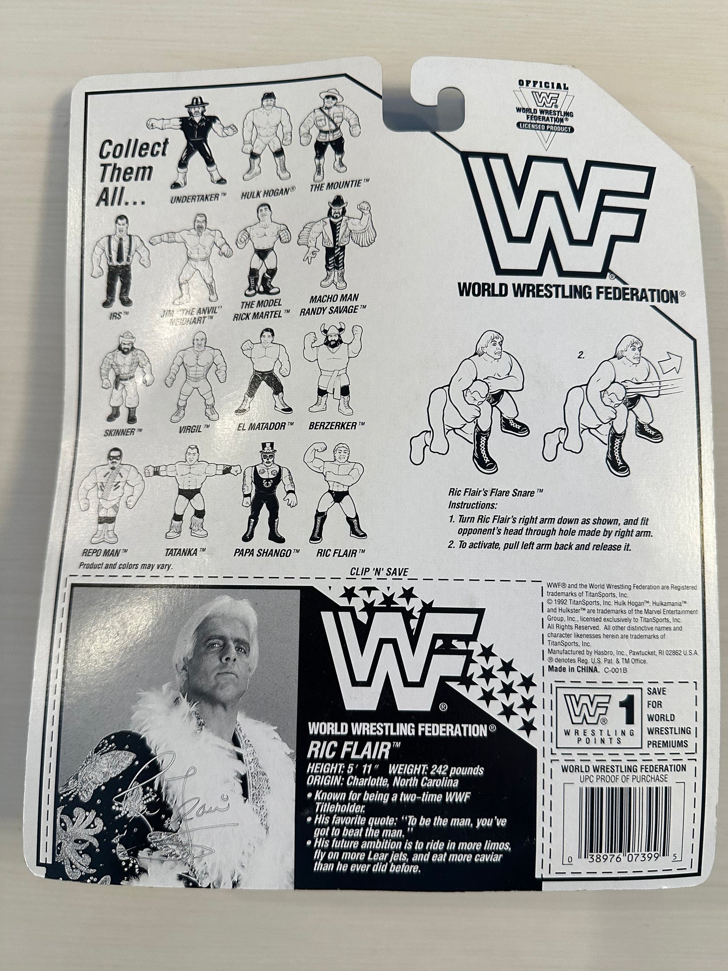 Ric Flair Series 6 WWF Hasbro