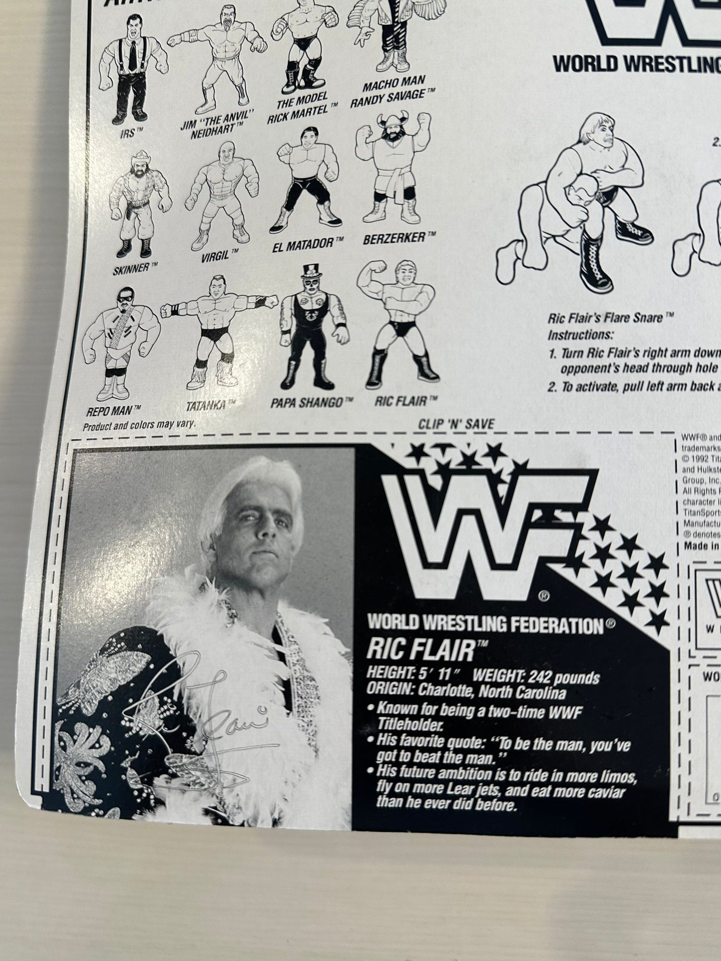 Ric Flair Series 6 WWF Hasbro