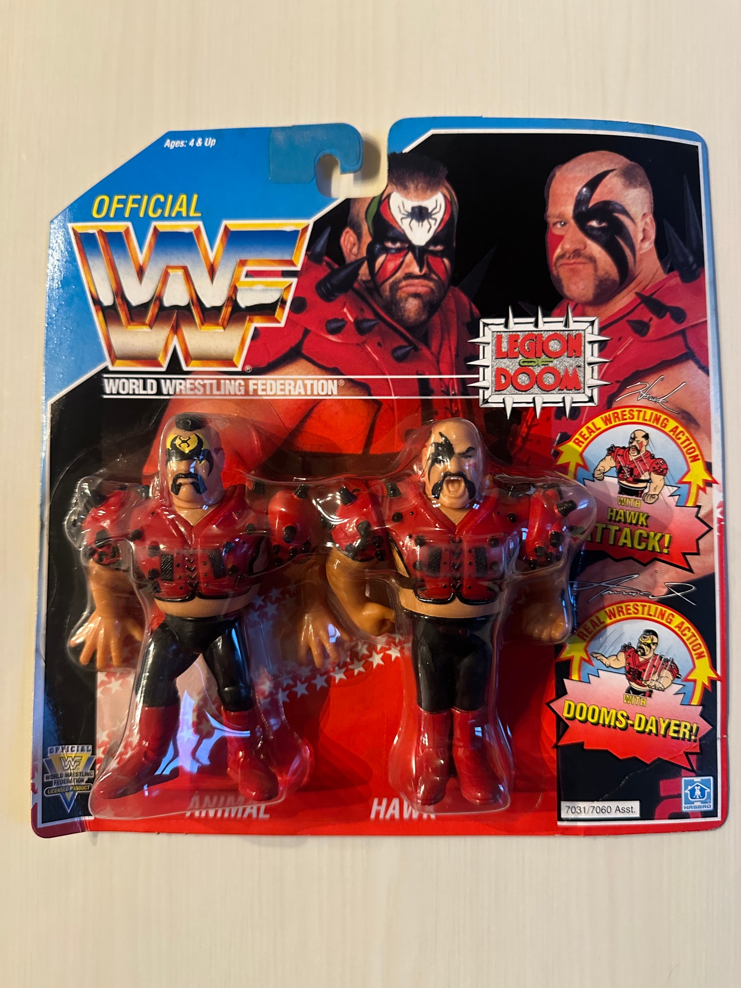 The Legion of Doom Series 2 WWF Hasbro MOC figure
